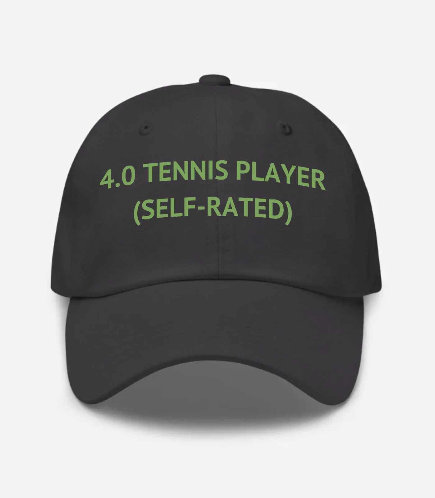 4.0 Tennis Player (Self-rated) Hat - Dark Grey