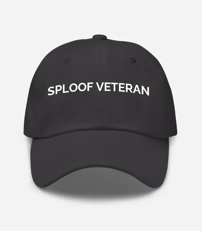 Sploof Veteran Hat - Dark Grey