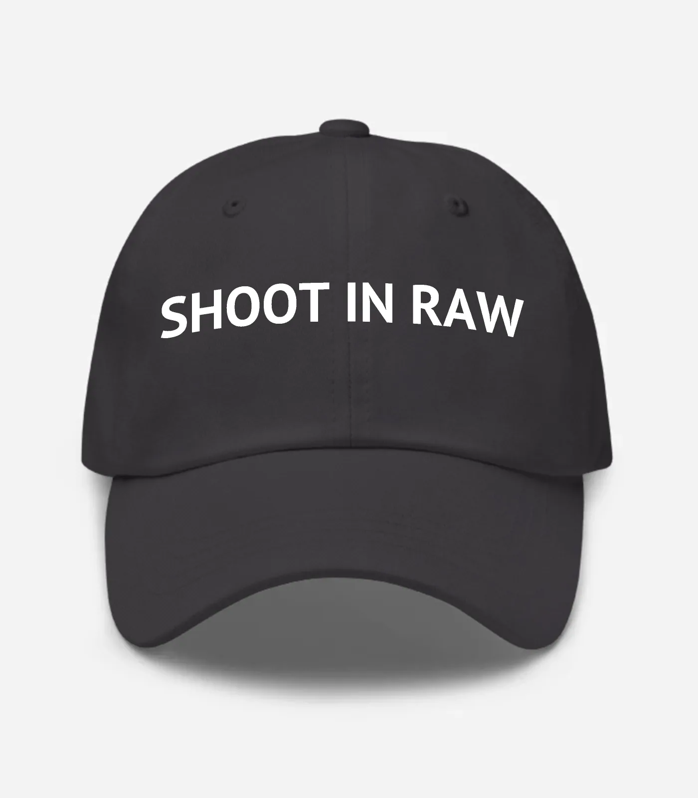 Shoot In Raw Hat - Dark Grey