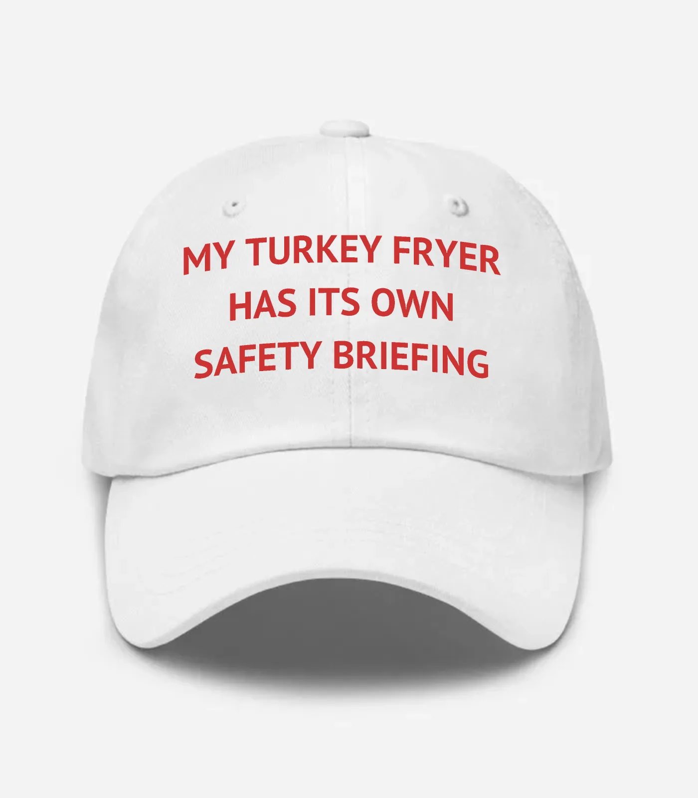 My Turkey Fryer Has Its Own Safety Briefing Hat