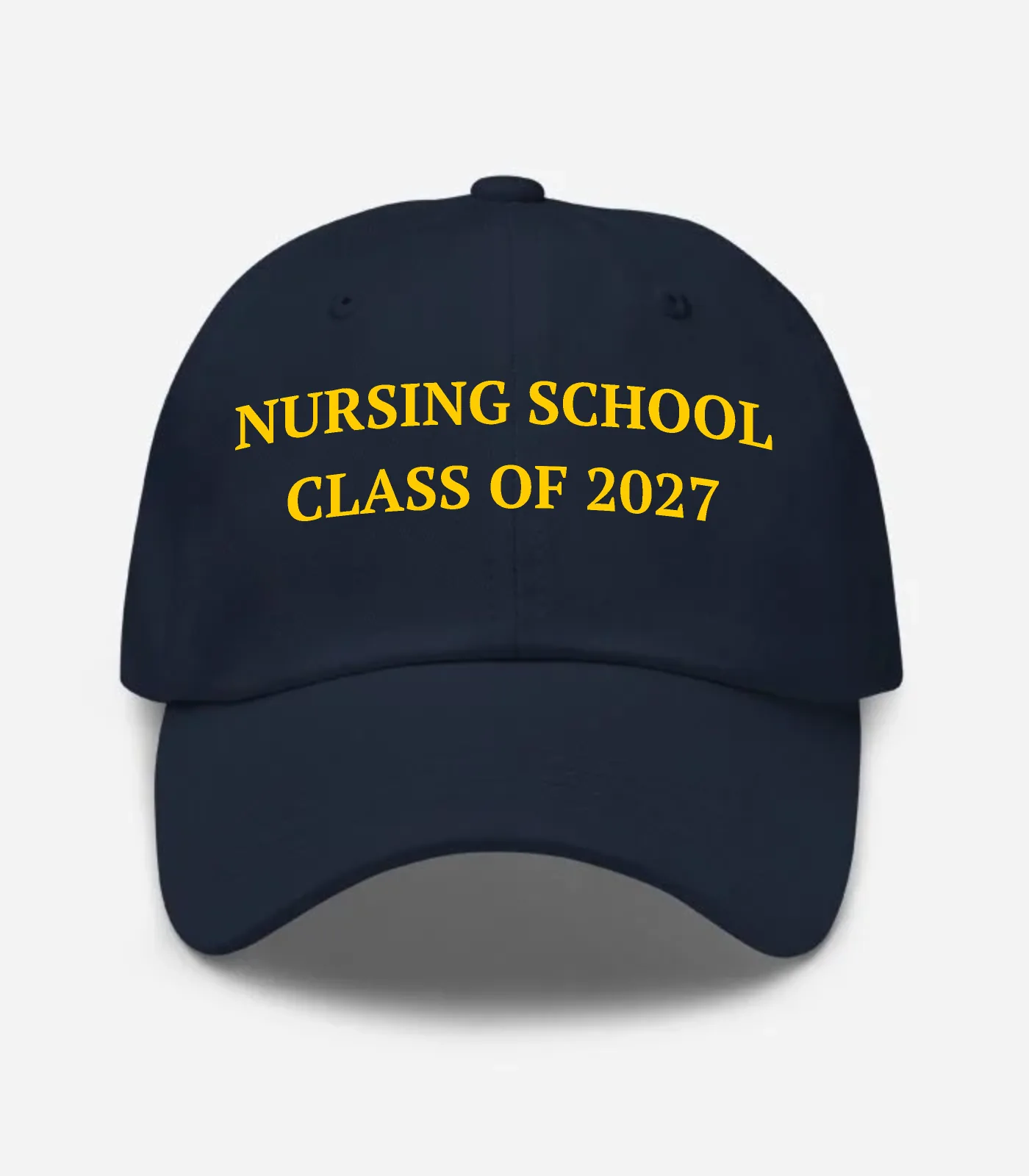 Nursing School Class Of 2027 Hat - Navy