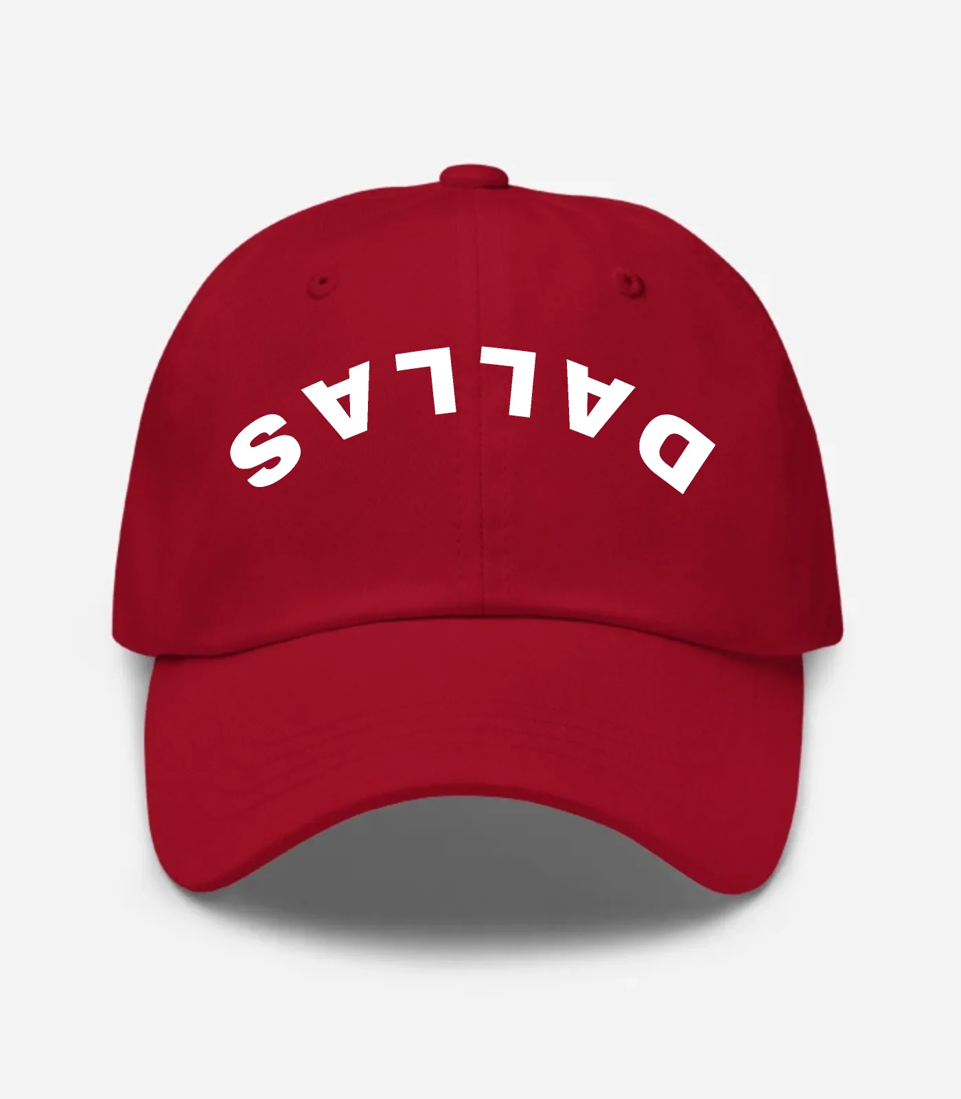 Dallas Upside Down Hat - Cranberry