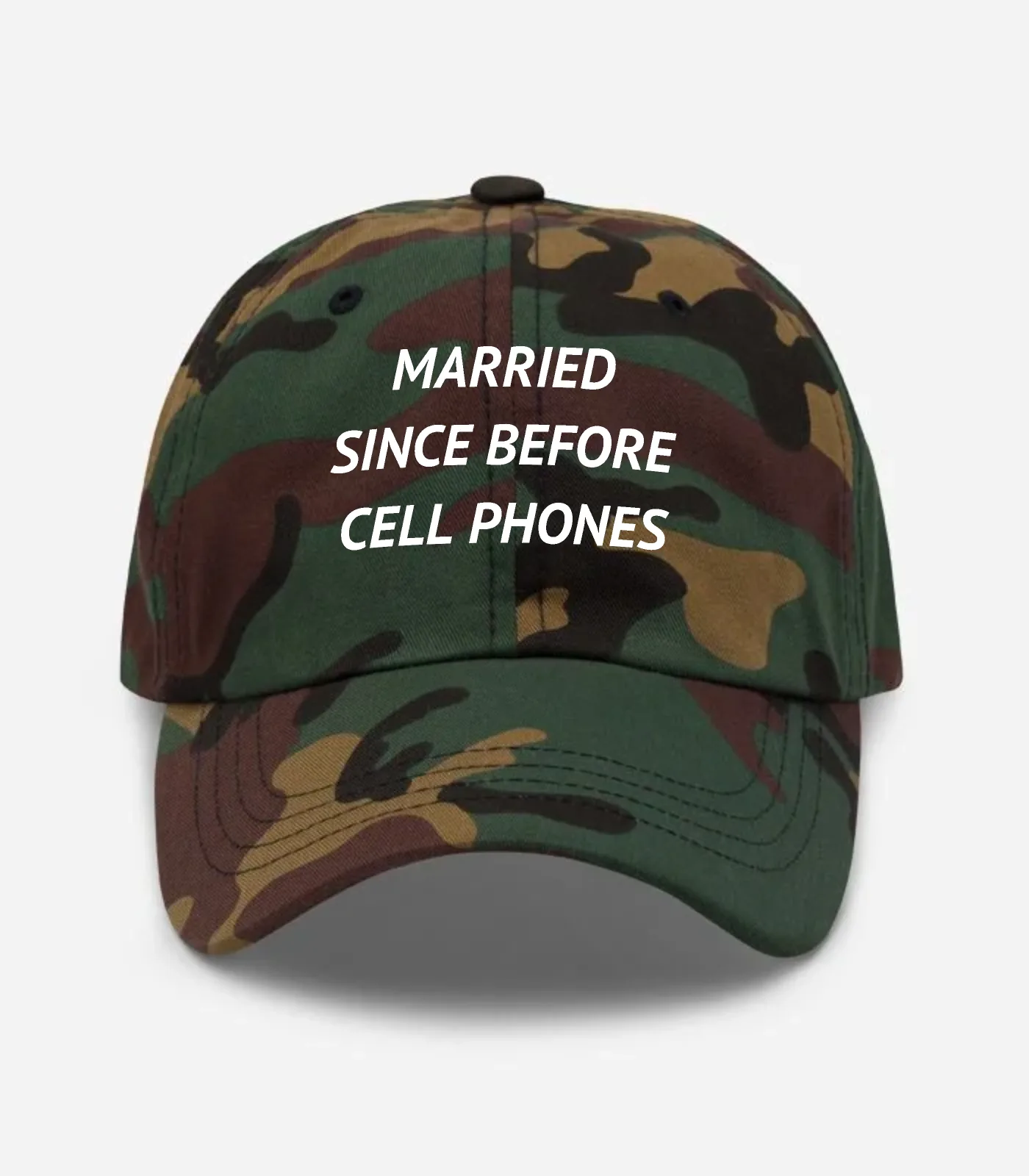 Married Since Before Cell Phones Hat