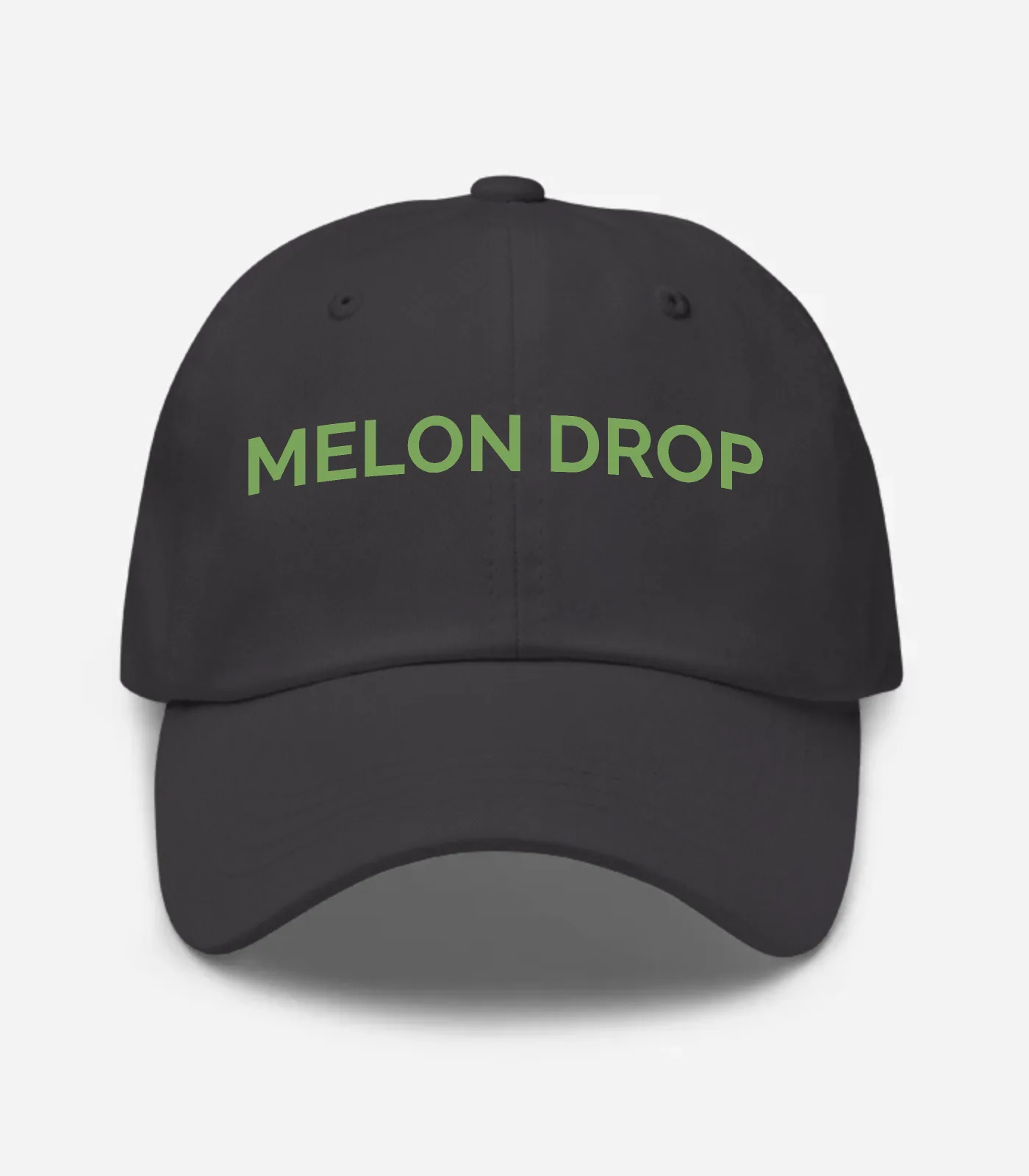 Melon Drop Hat - Dark Grey