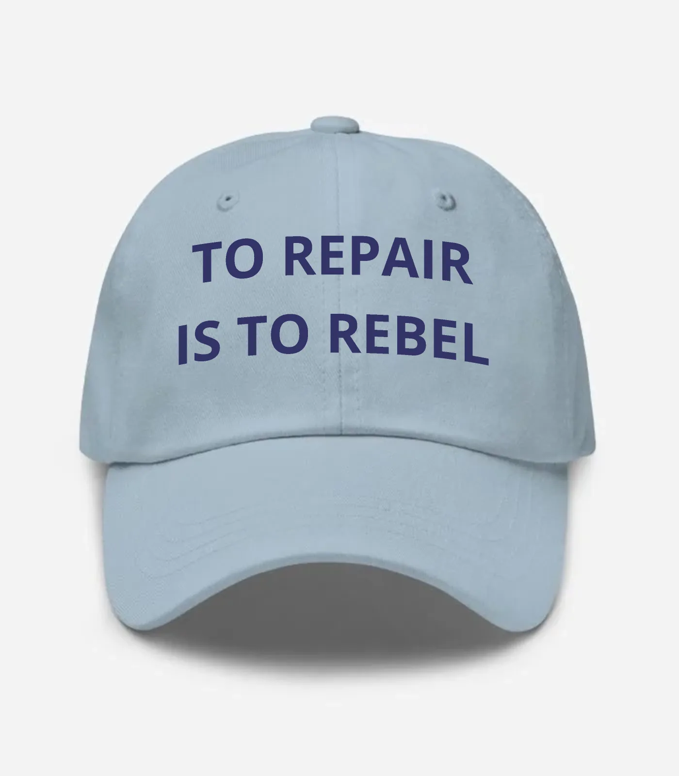 To Repair Is To Rebel Hat - Light Blue