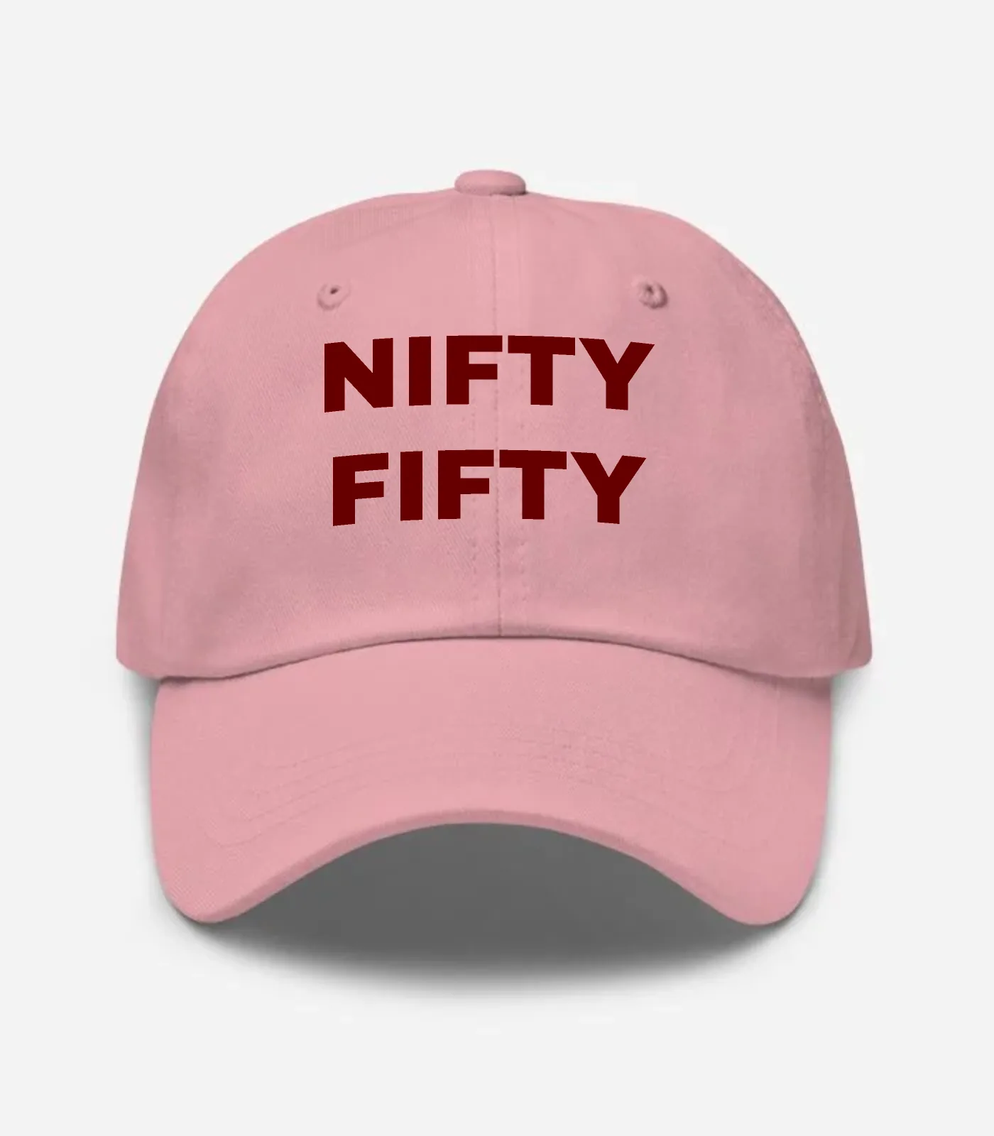 Nifty Fifty Hat - Pink