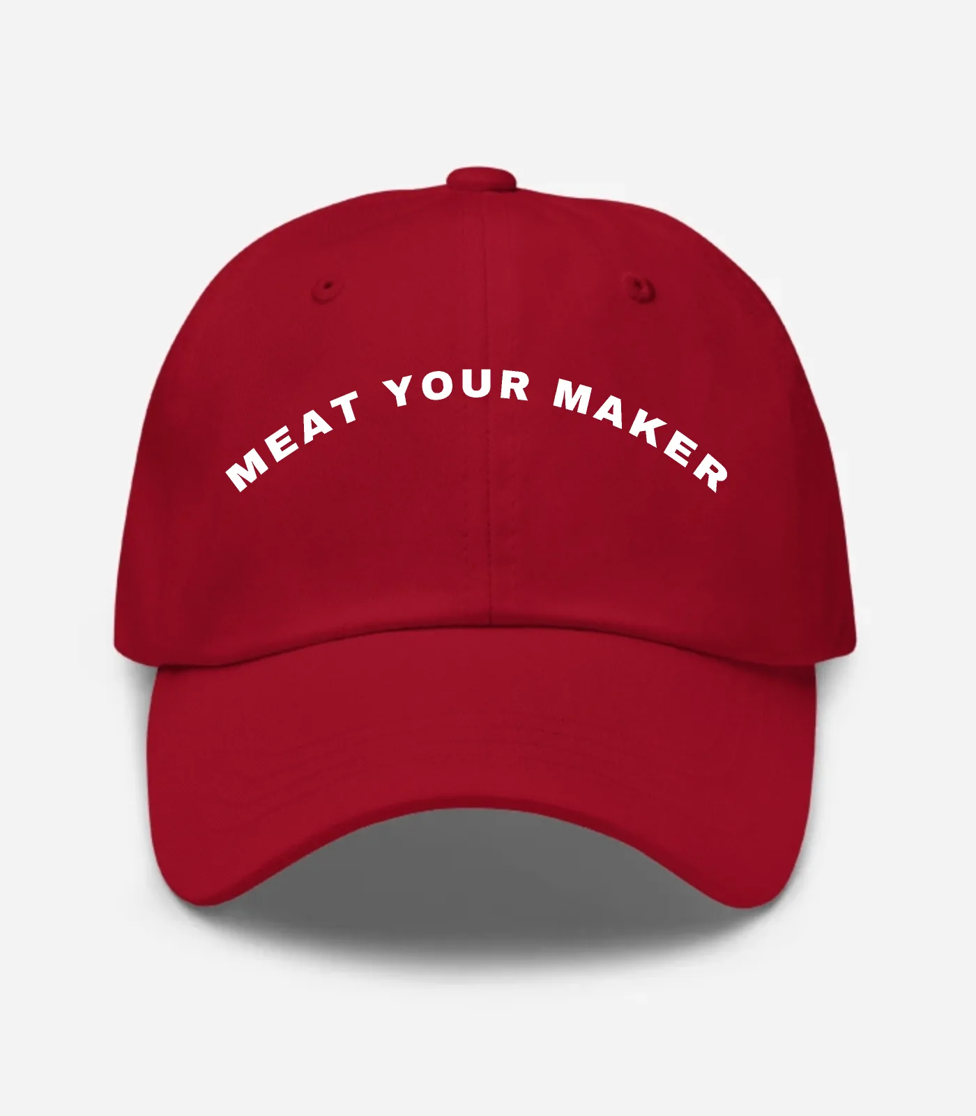 Meat Your Maker Arched Arched Hat