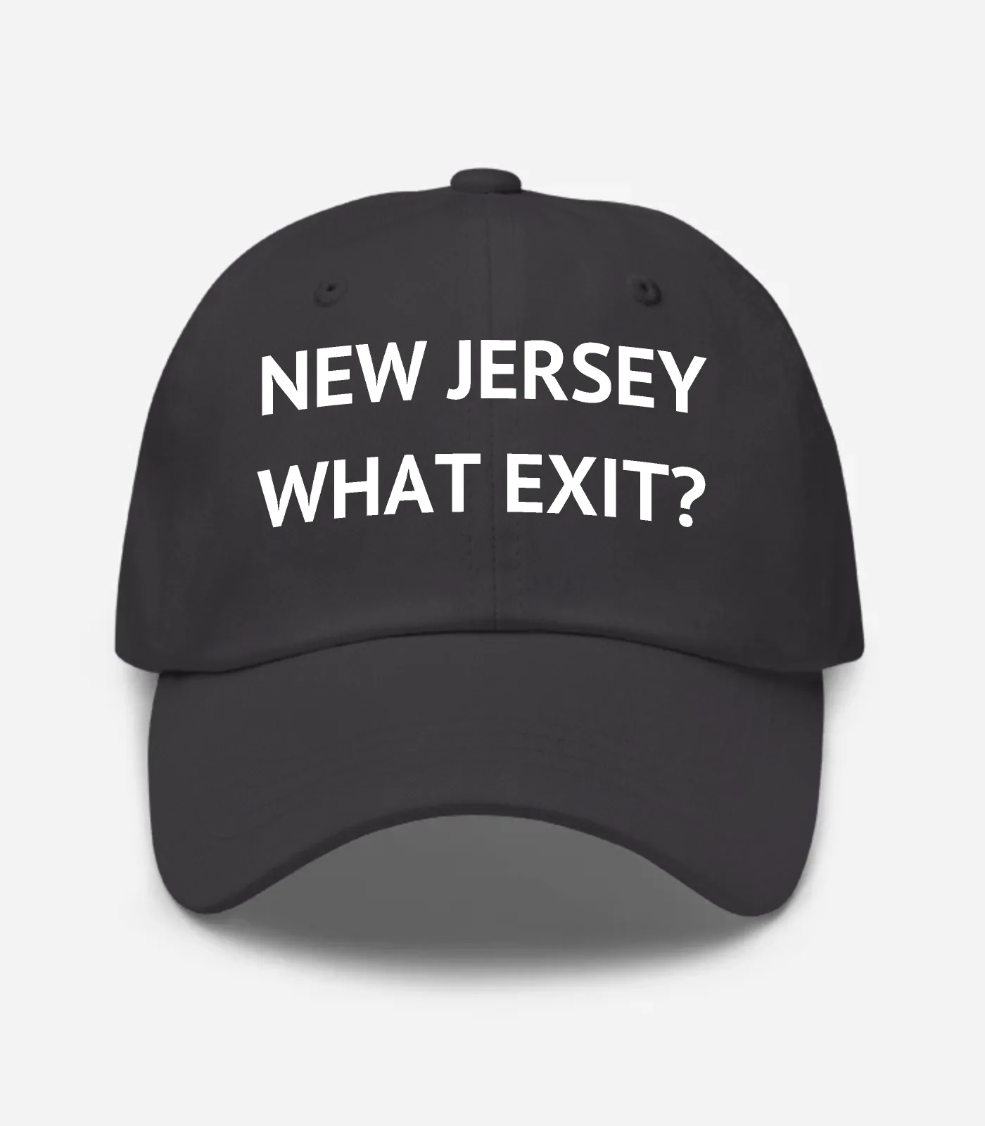 New Jersey What Exit? Hat - Dark Grey