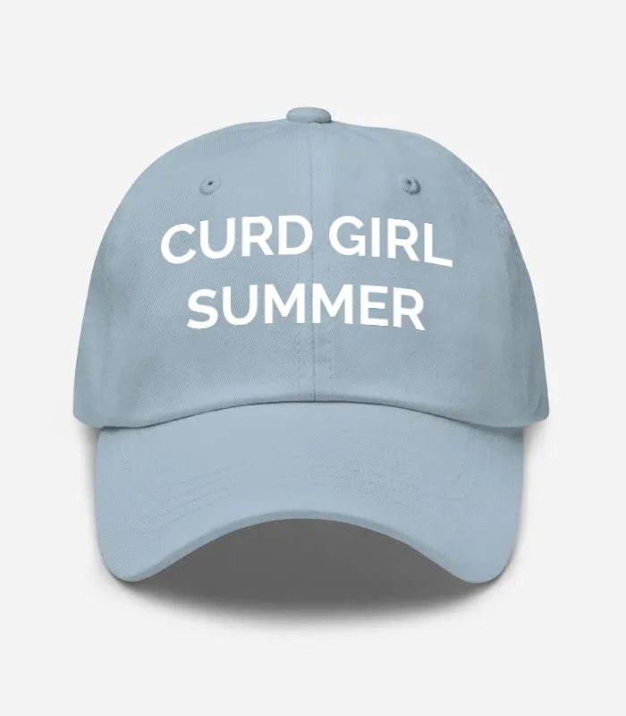 Curd Girl Summer Hat - Light Blue
