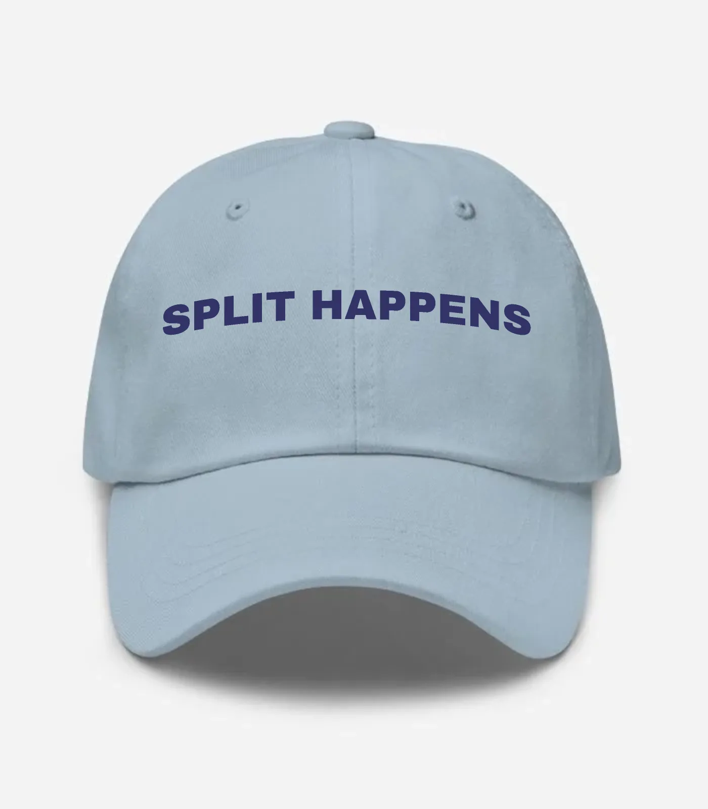 Split Happens Hat - Light Blue