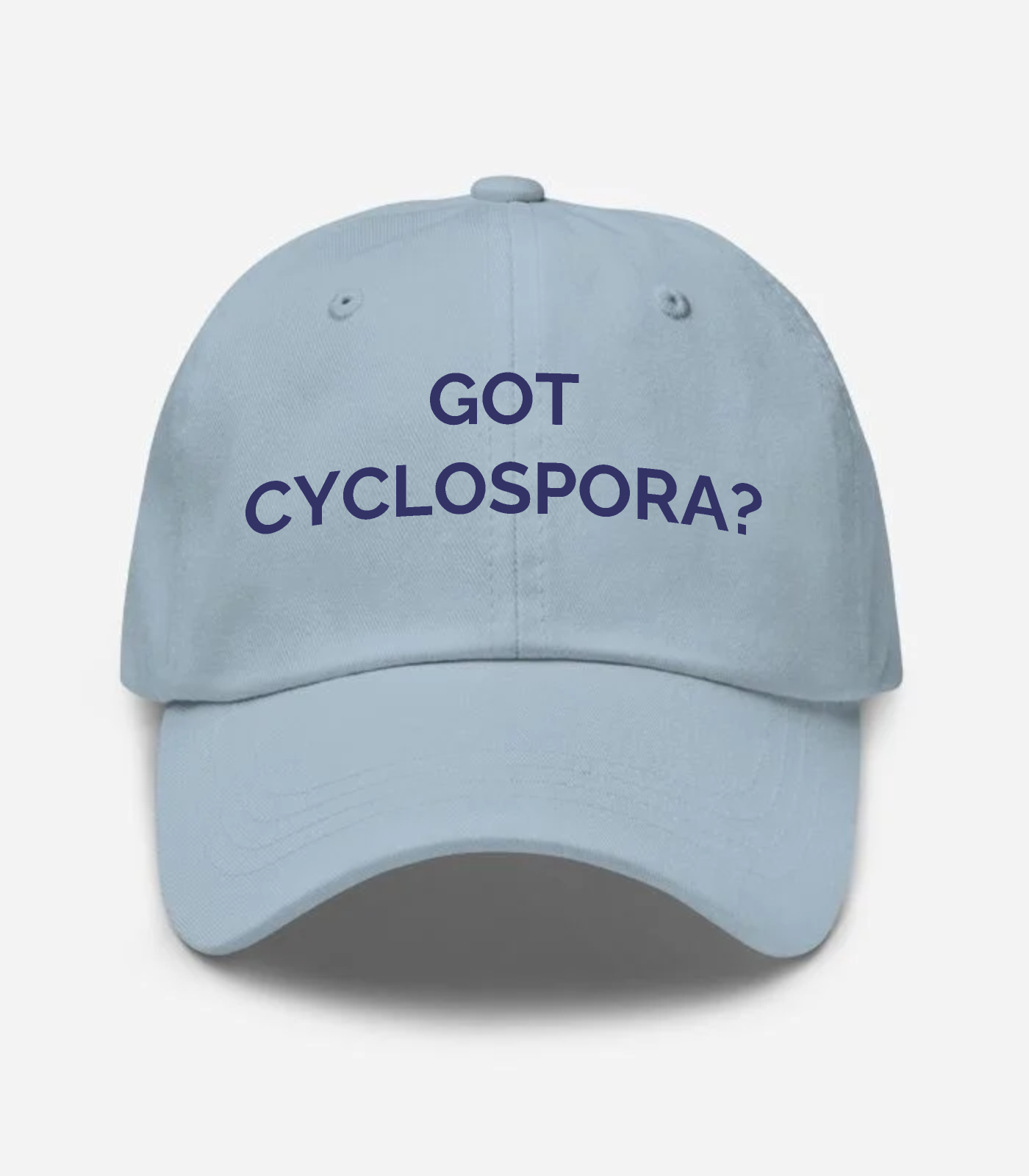 Got Cyclospora? Hat - Light Blue