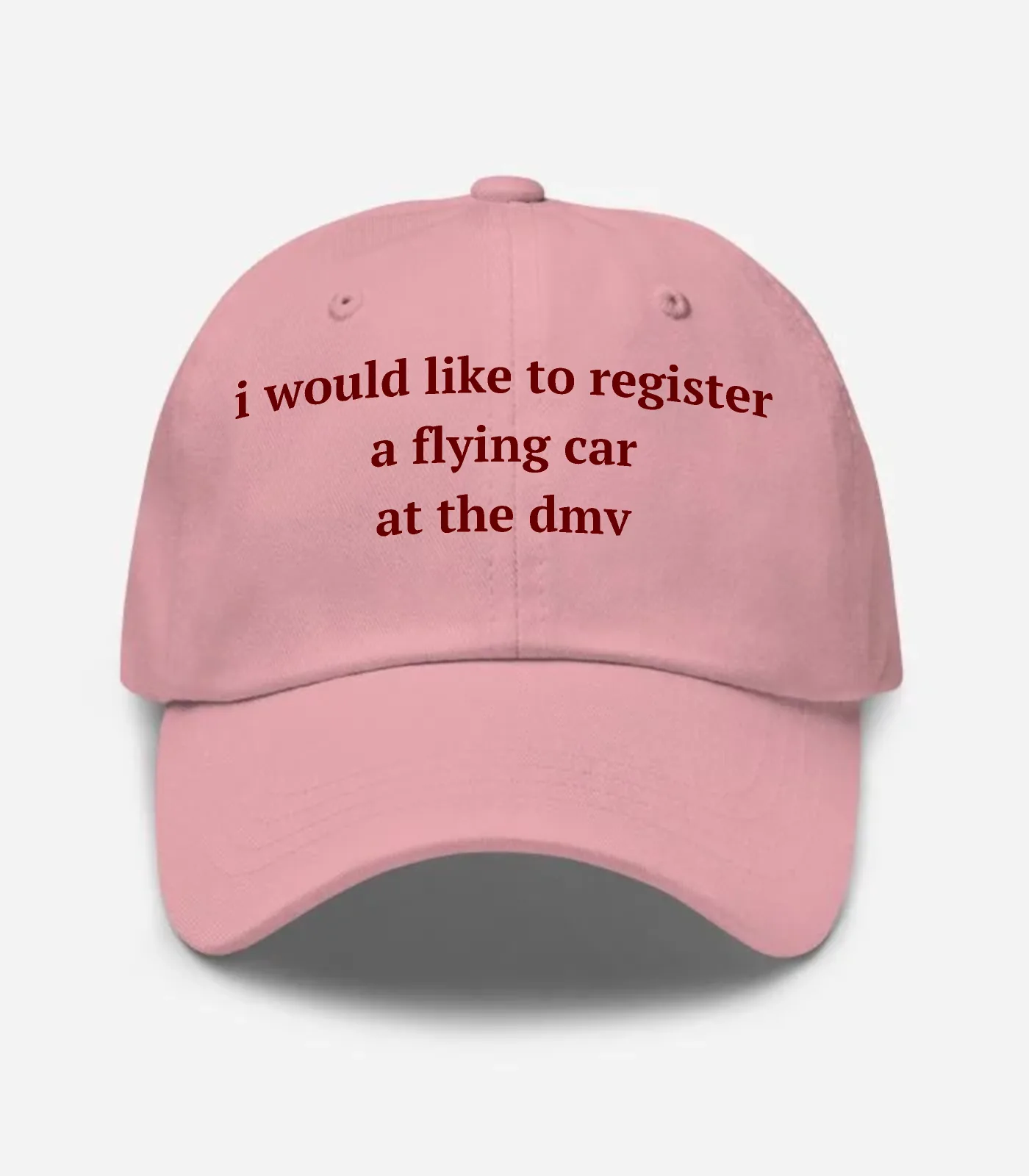 I Would Like To Register A Flying Car At The DMV Hat