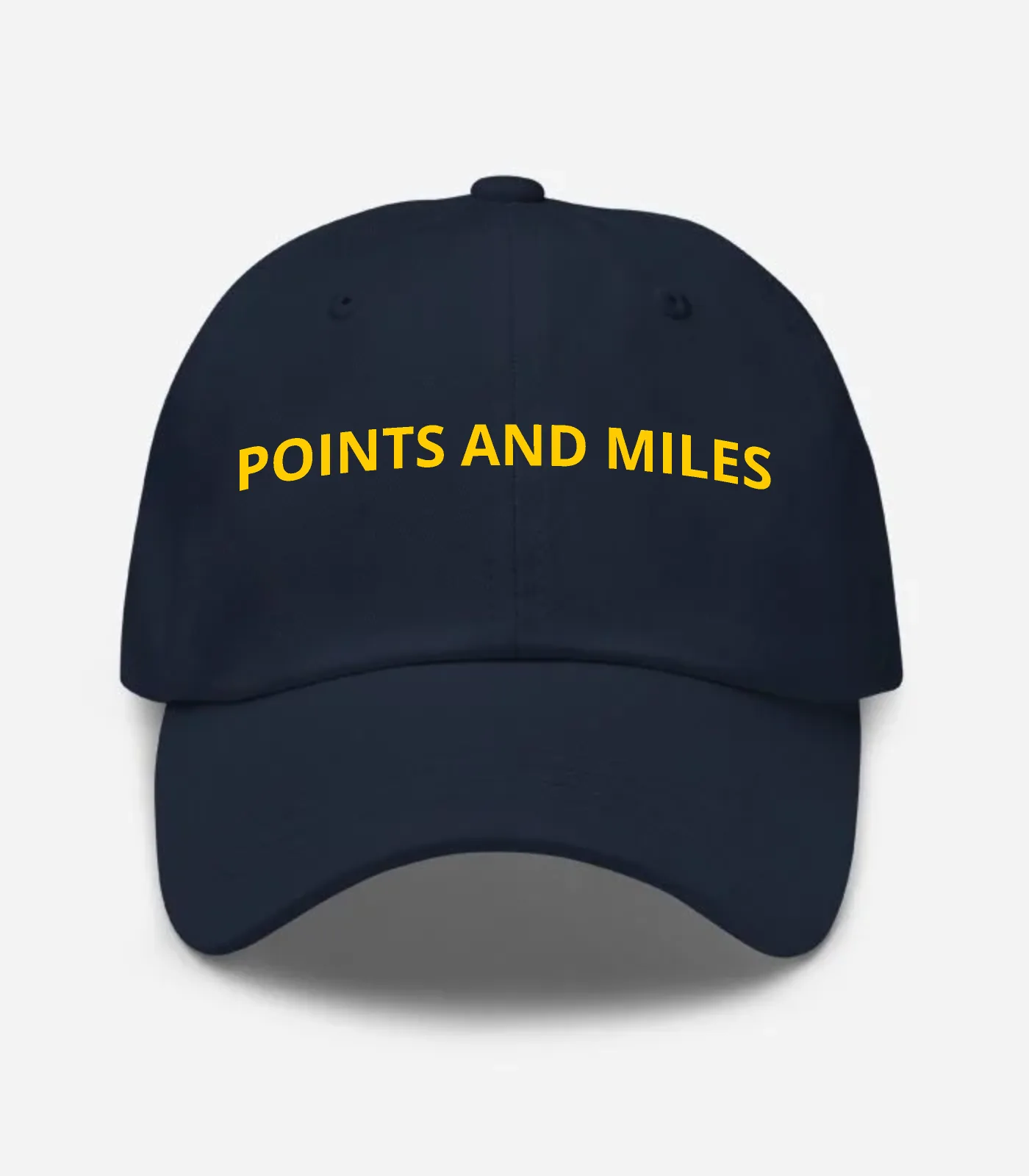 Points And Miles Hat - Navy