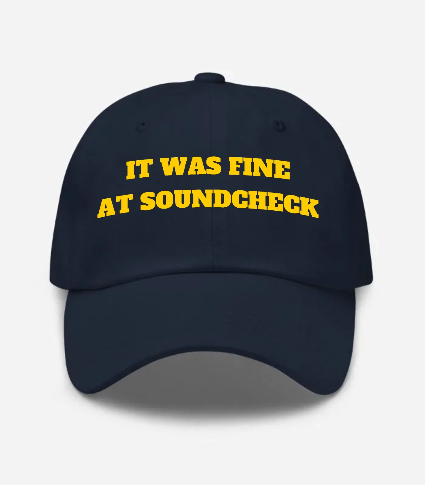 It Was Fine At Soundcheck Hat