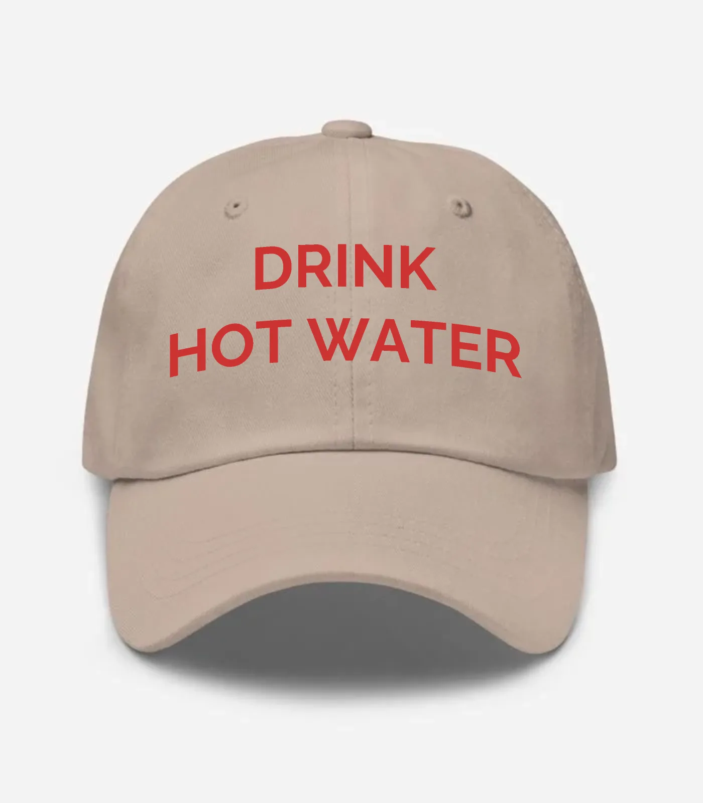 Drink Hot Water Hat - Stone