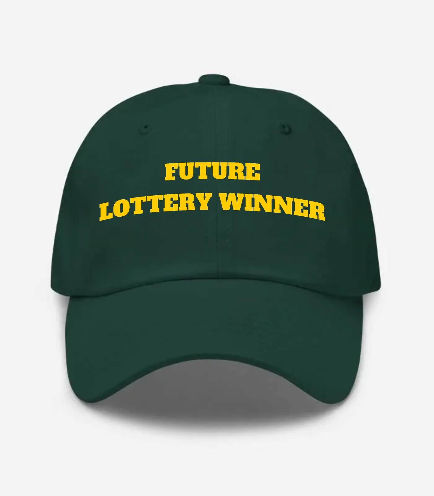 Future Lottery Winner Hat - Spruce