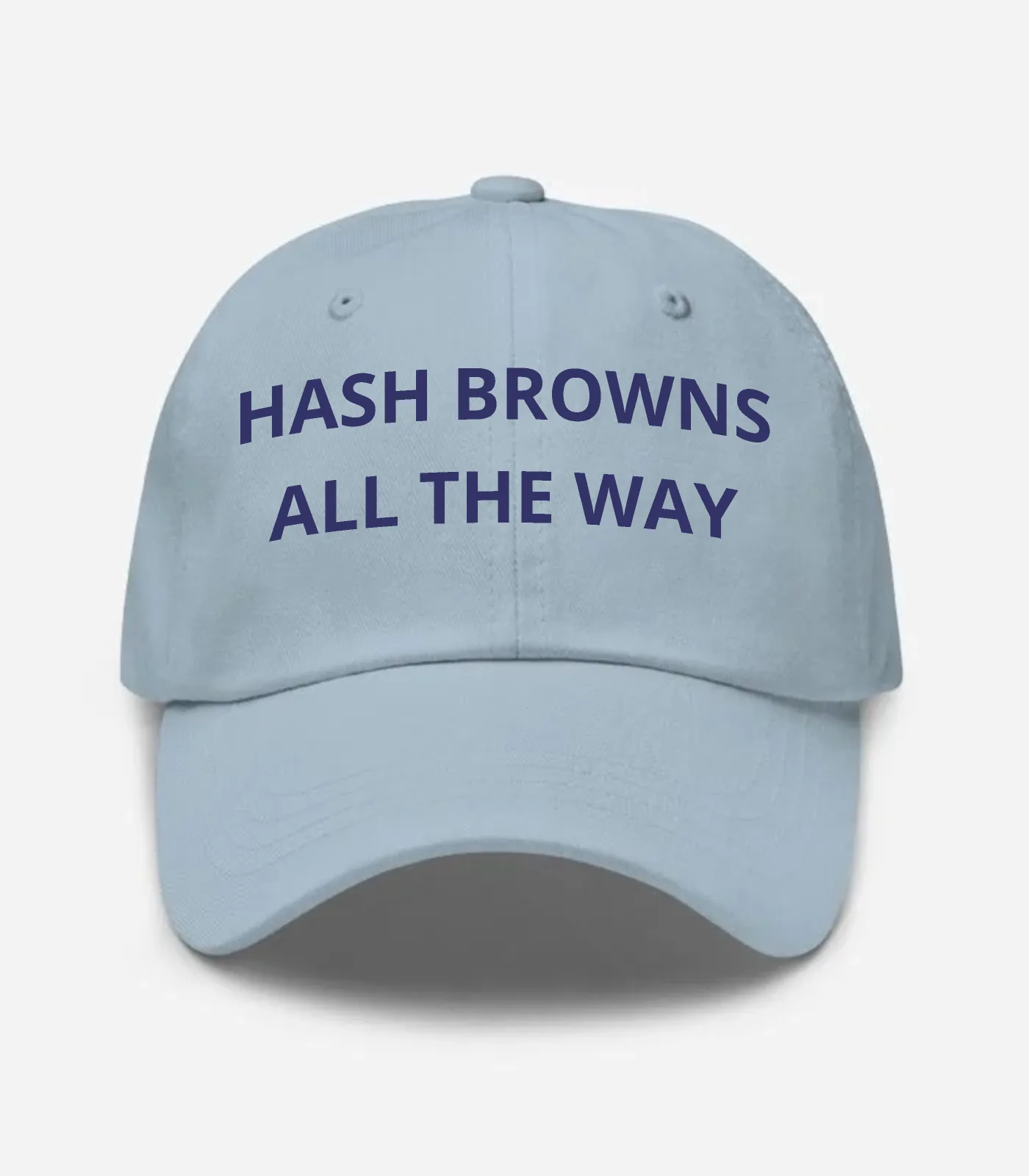 Hash Browns All The Way Hat - Light Blue