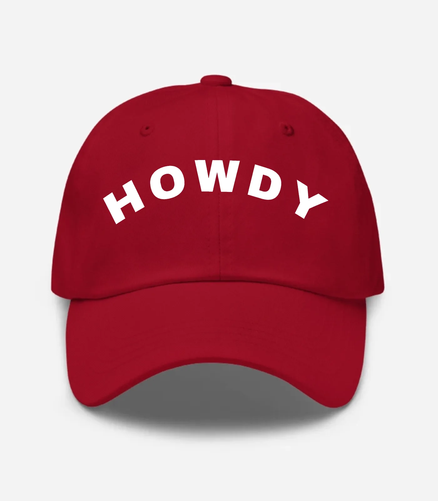 Howdy Arched Arched Hat
