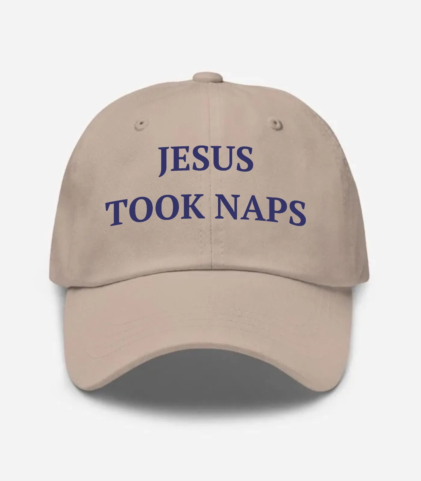 Jesus Took Naps Hat - Stone