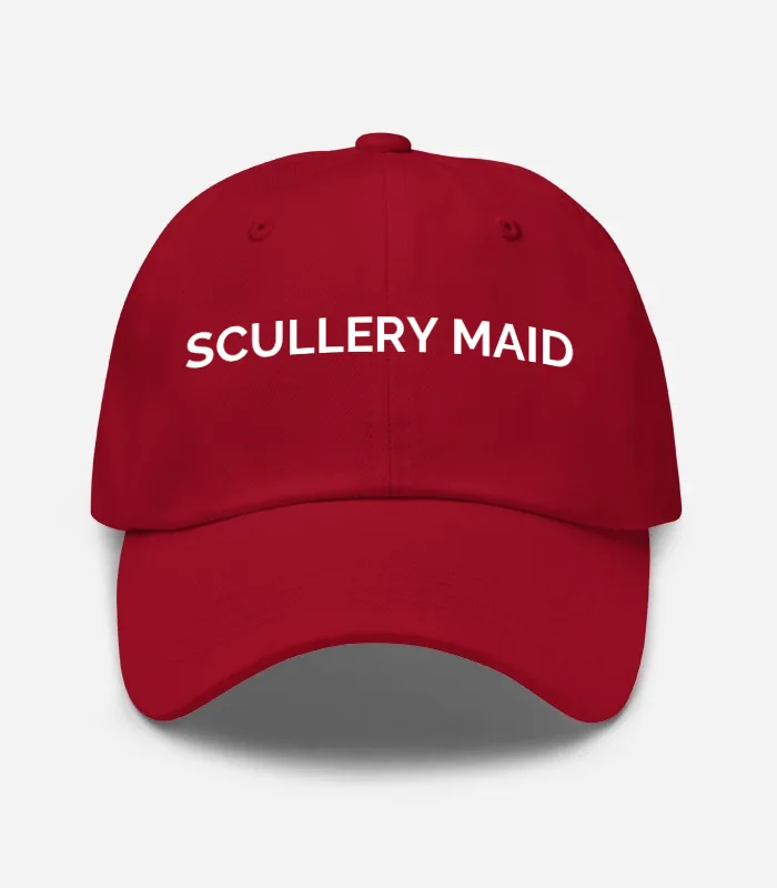 Scullery Maid Hat - Cranberry