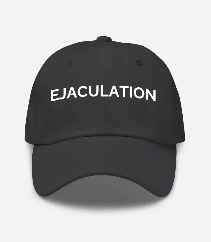 Ejaculation Hat - Dark Grey