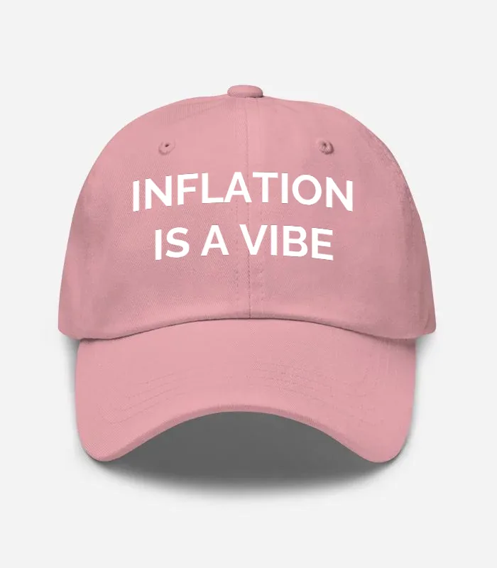 Inflation Is A Vibe Hat - Pink