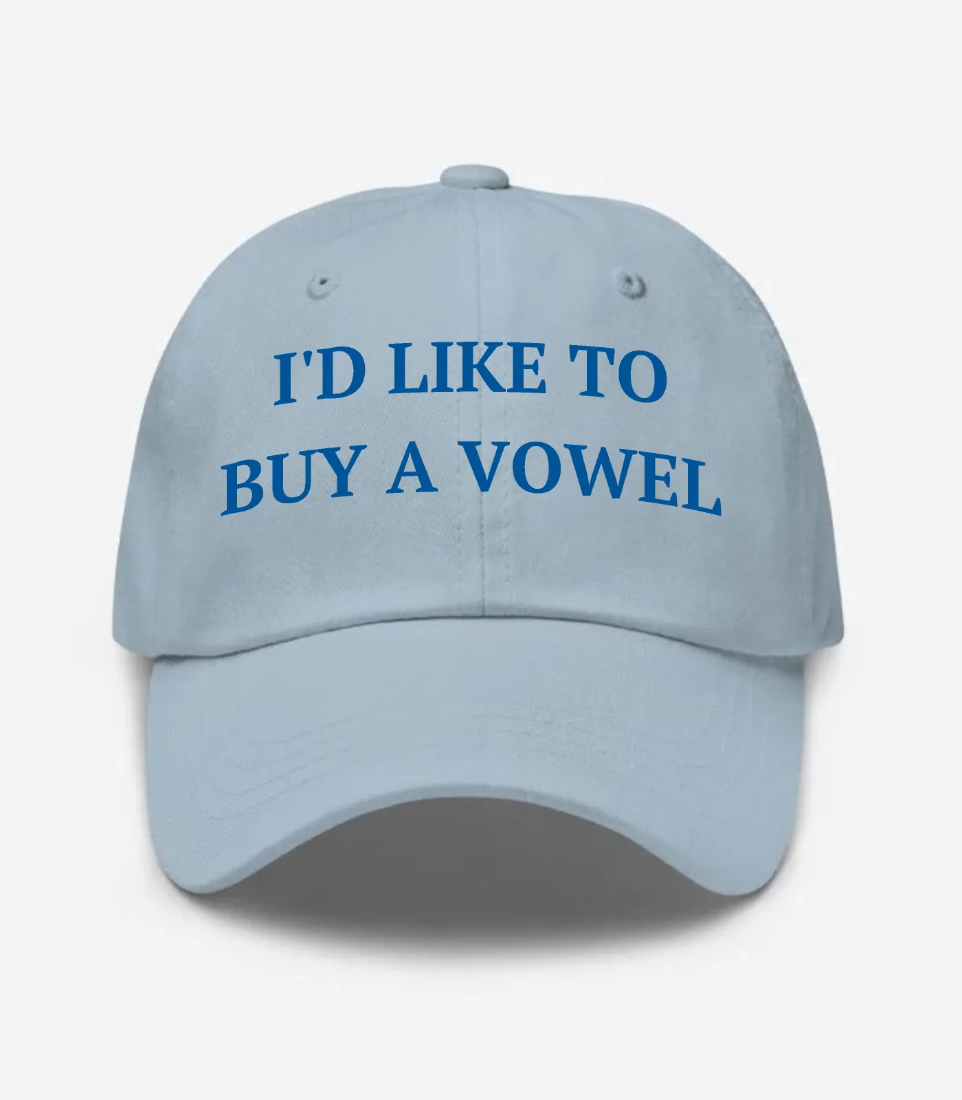I'd Like To Buy A Vowel Hat