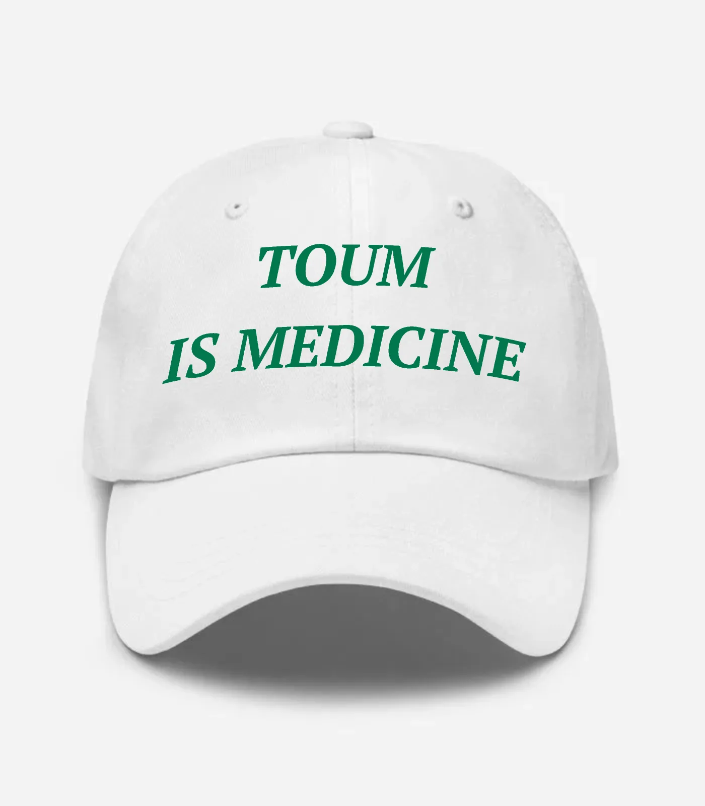 Toum Is Medicine Hat - White