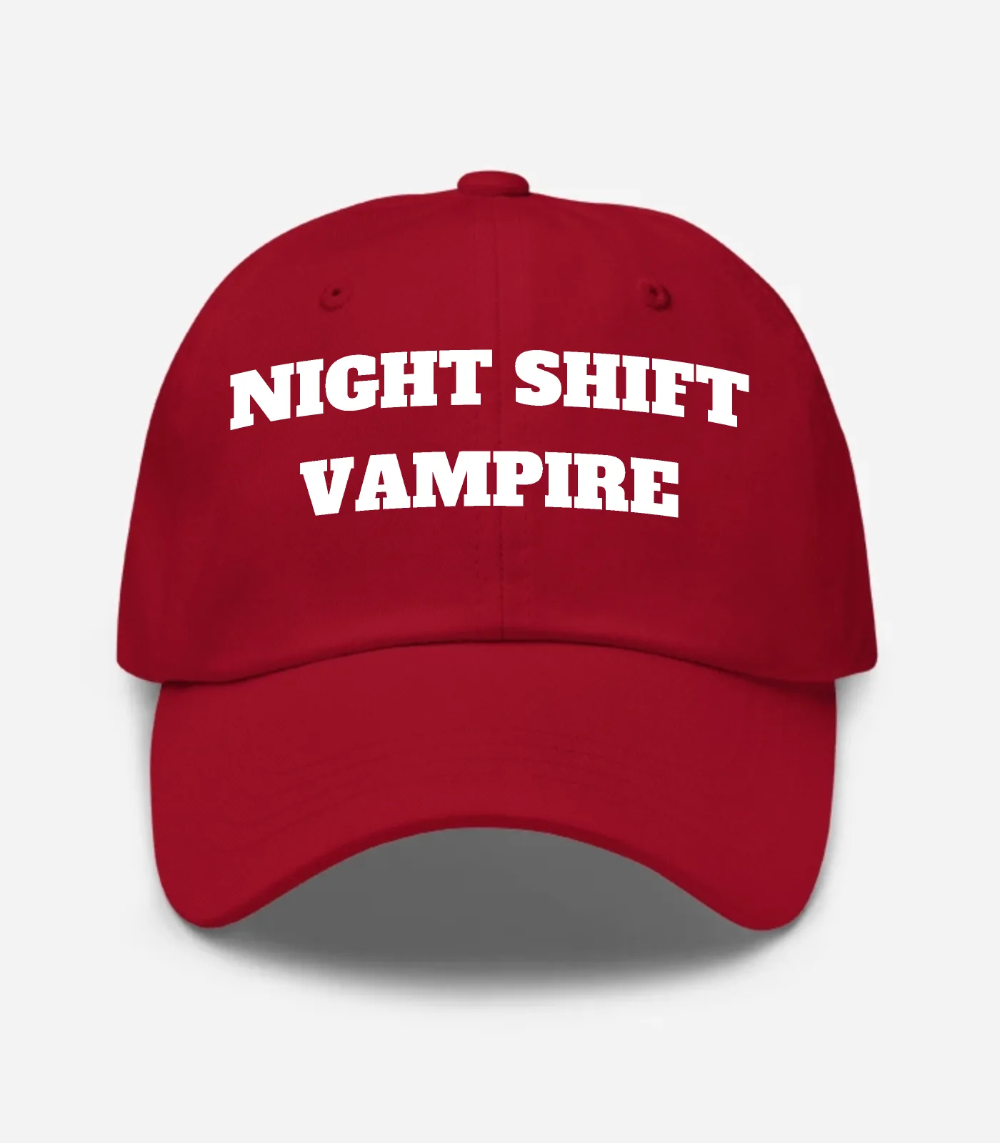 Night Shift Vampire Hat - Cranberry