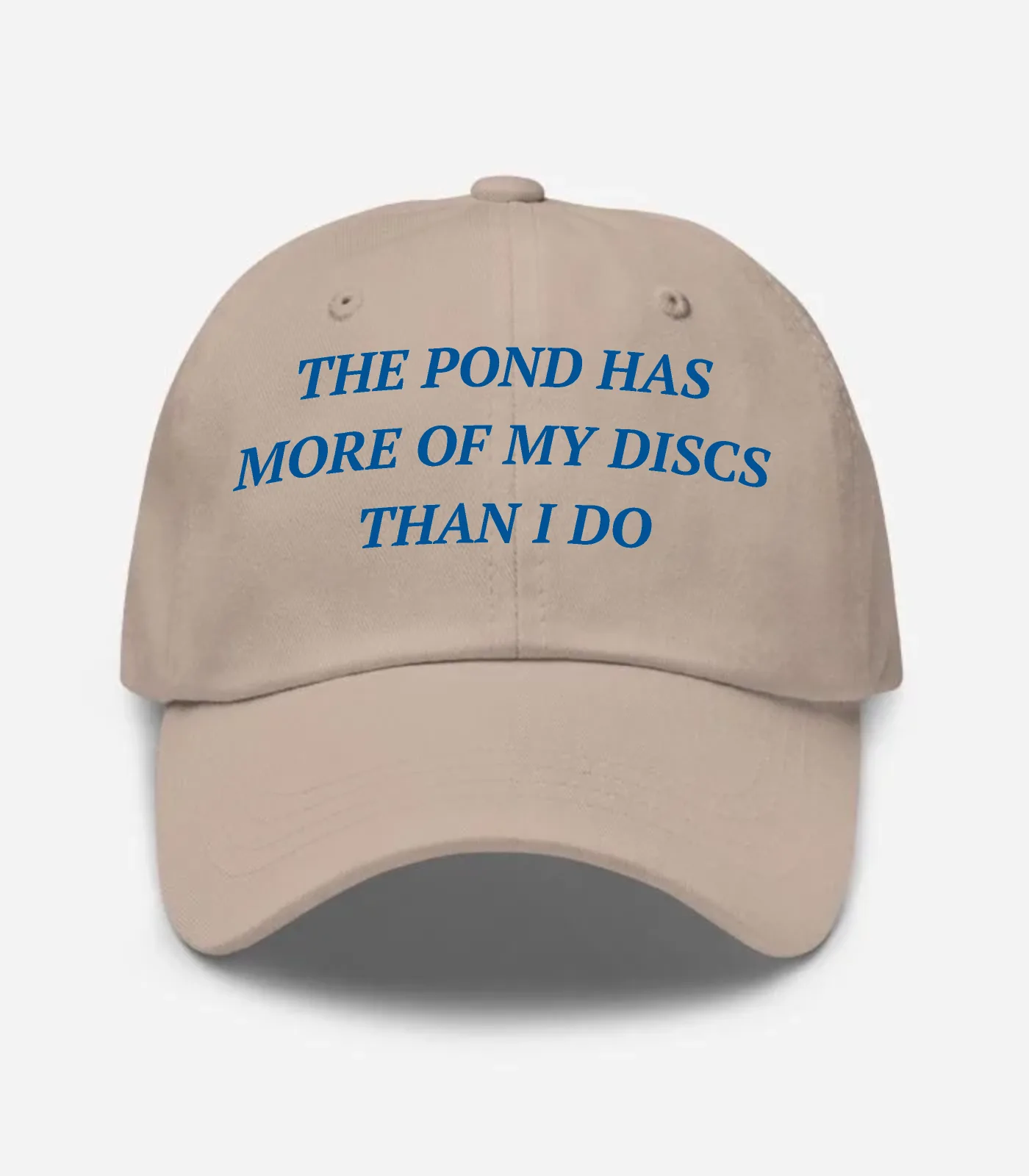 The Pond Has More Of My Discs Than I Do Hat - Stone
