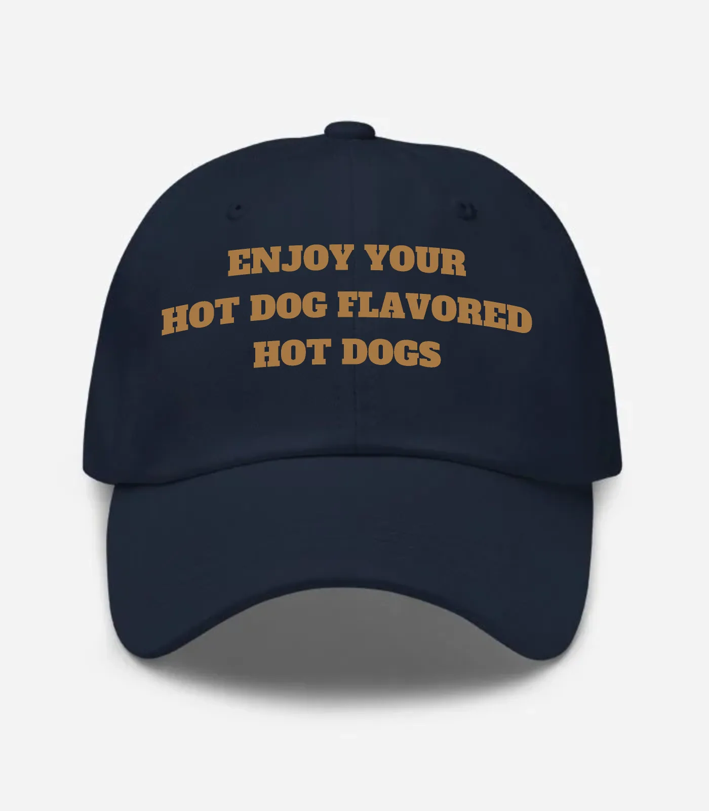 Enjoy Your Hot Dog Flavored... Hat - Navy