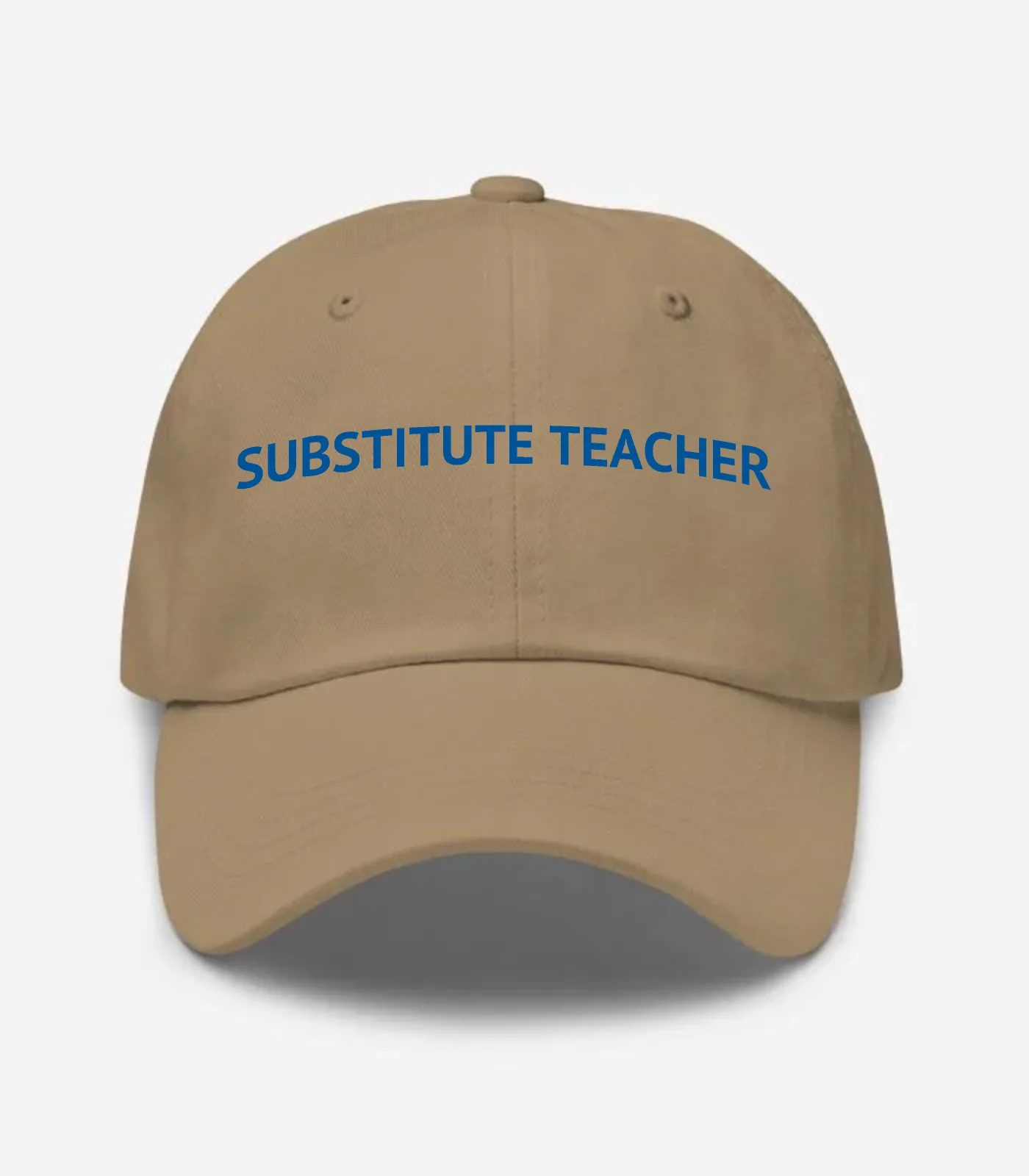 Substitute Teacher Hat - Khaki