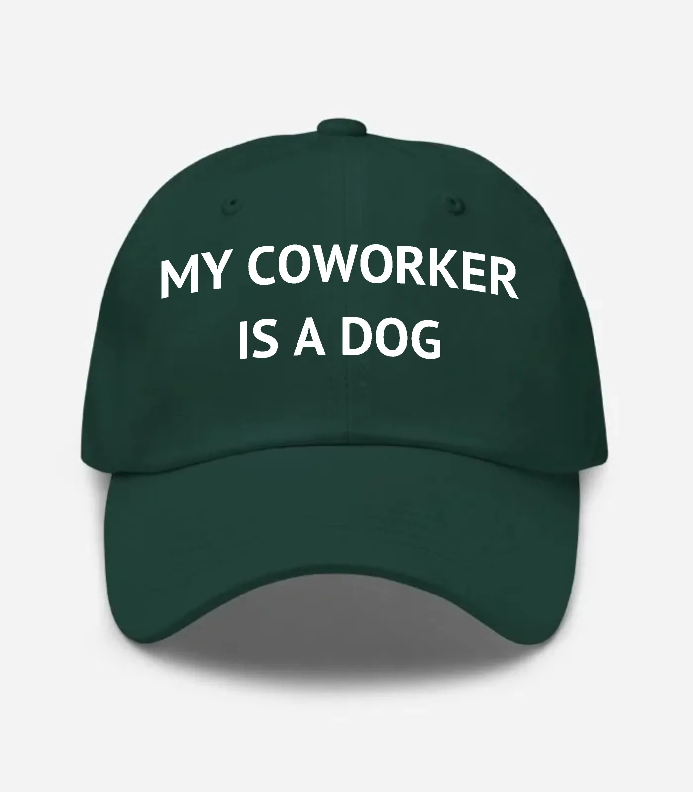 My Coworker Is A Dog Hat - Spruce