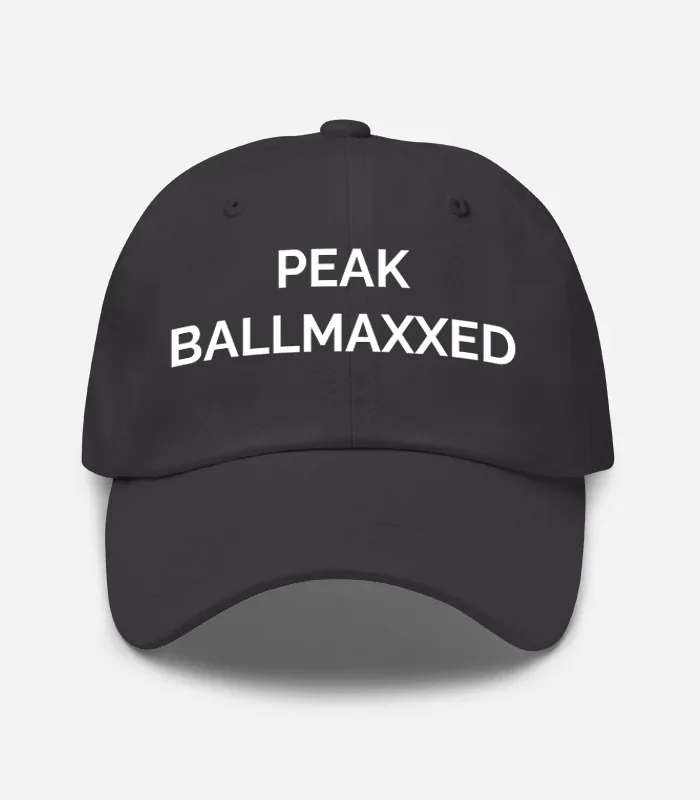 Peak\nballmaxxed Hat - Dark Grey