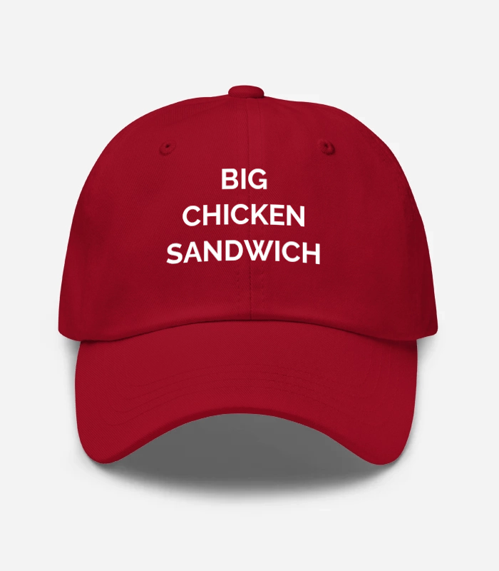 Big Chicken Sandwich Hat