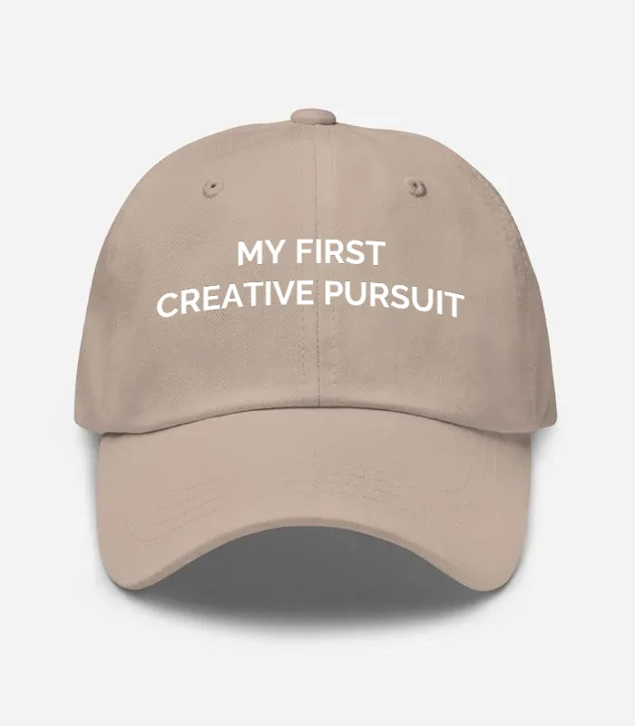My First Creative Pursuit Hat - Stone