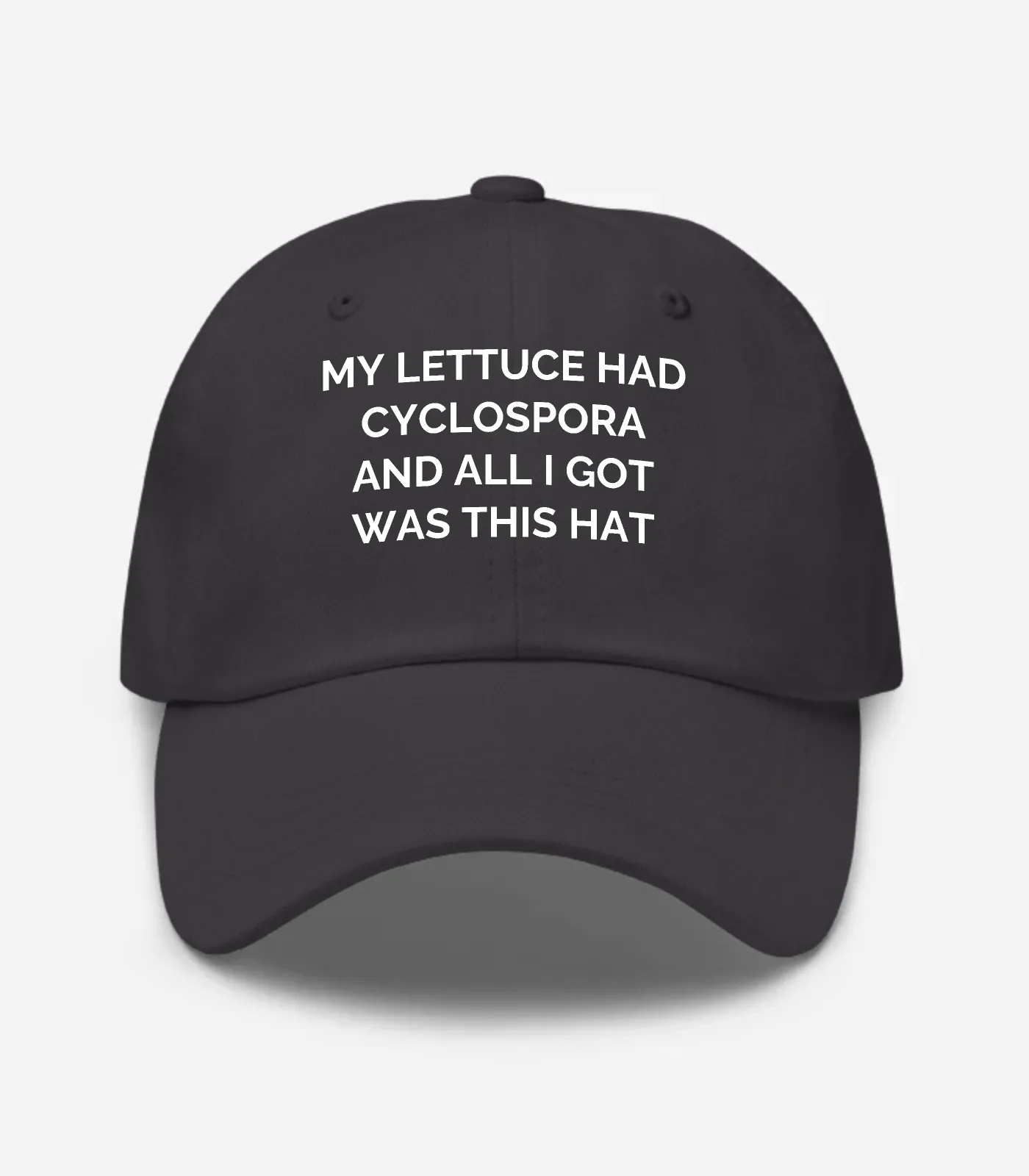 My Lettuce Had Cyclospora A... Hat