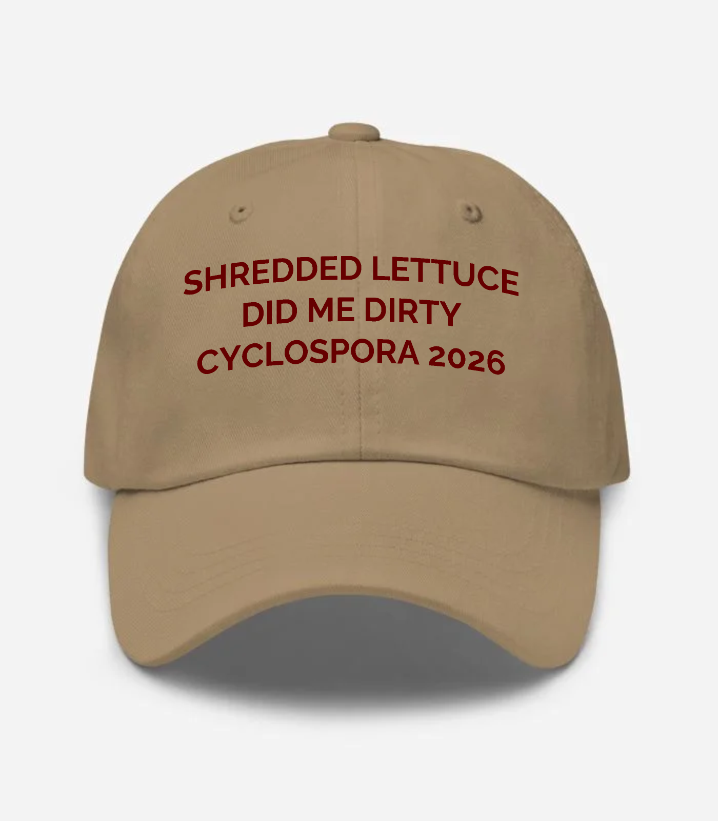 Shredded Lettuce Did Me Dir... Hat - Khaki