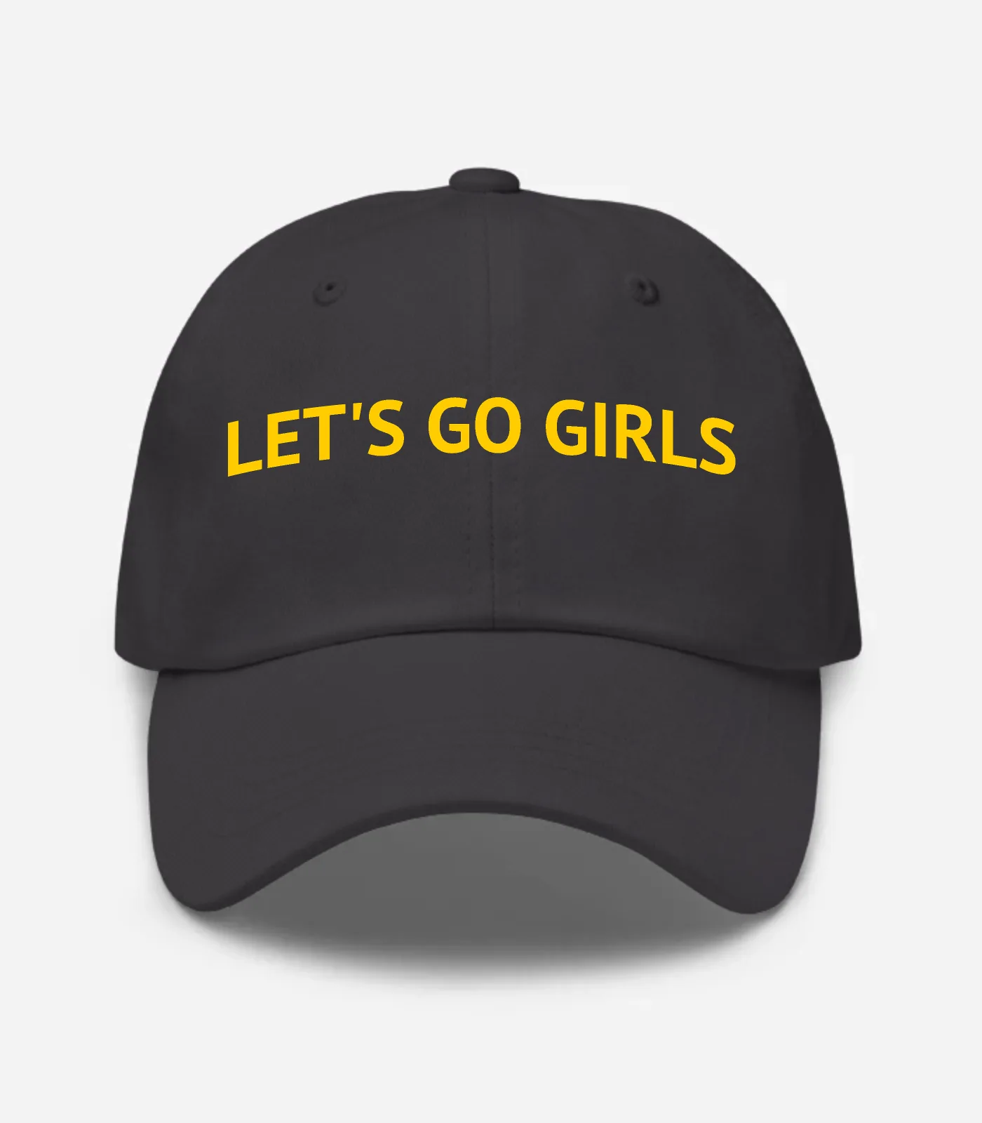 Let's Go Girls Hat - Dark Grey