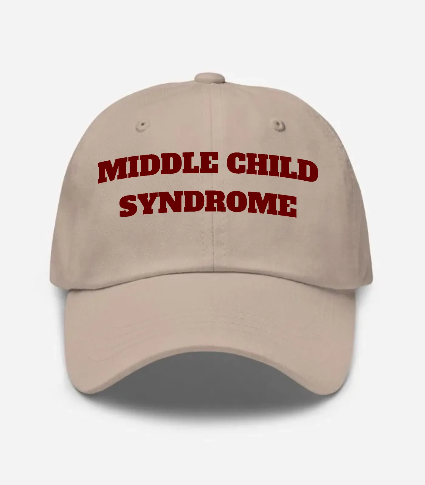 Middle Child Syndrome Hat - Stone