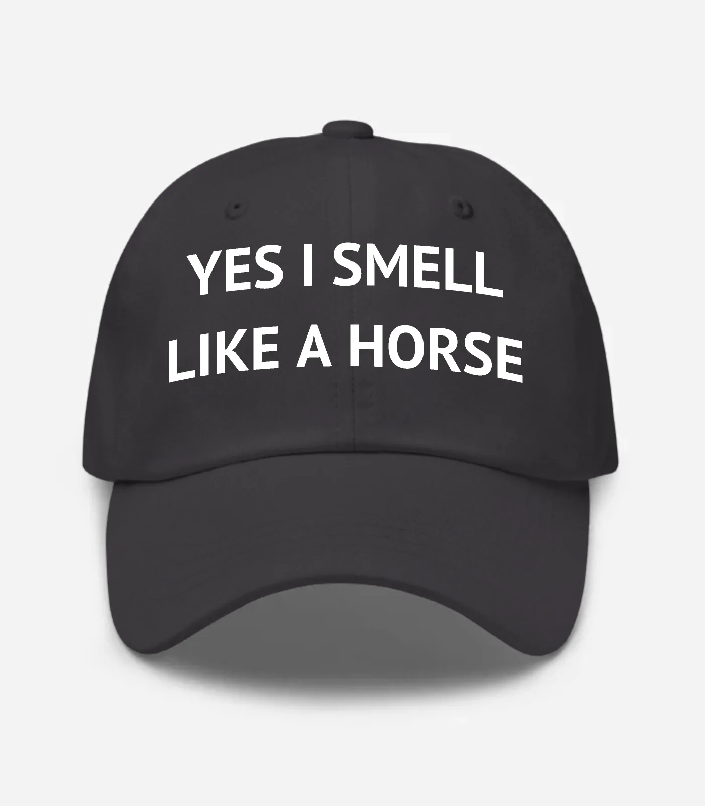 Yes I Smell Like A Horse Hat - Dark Grey