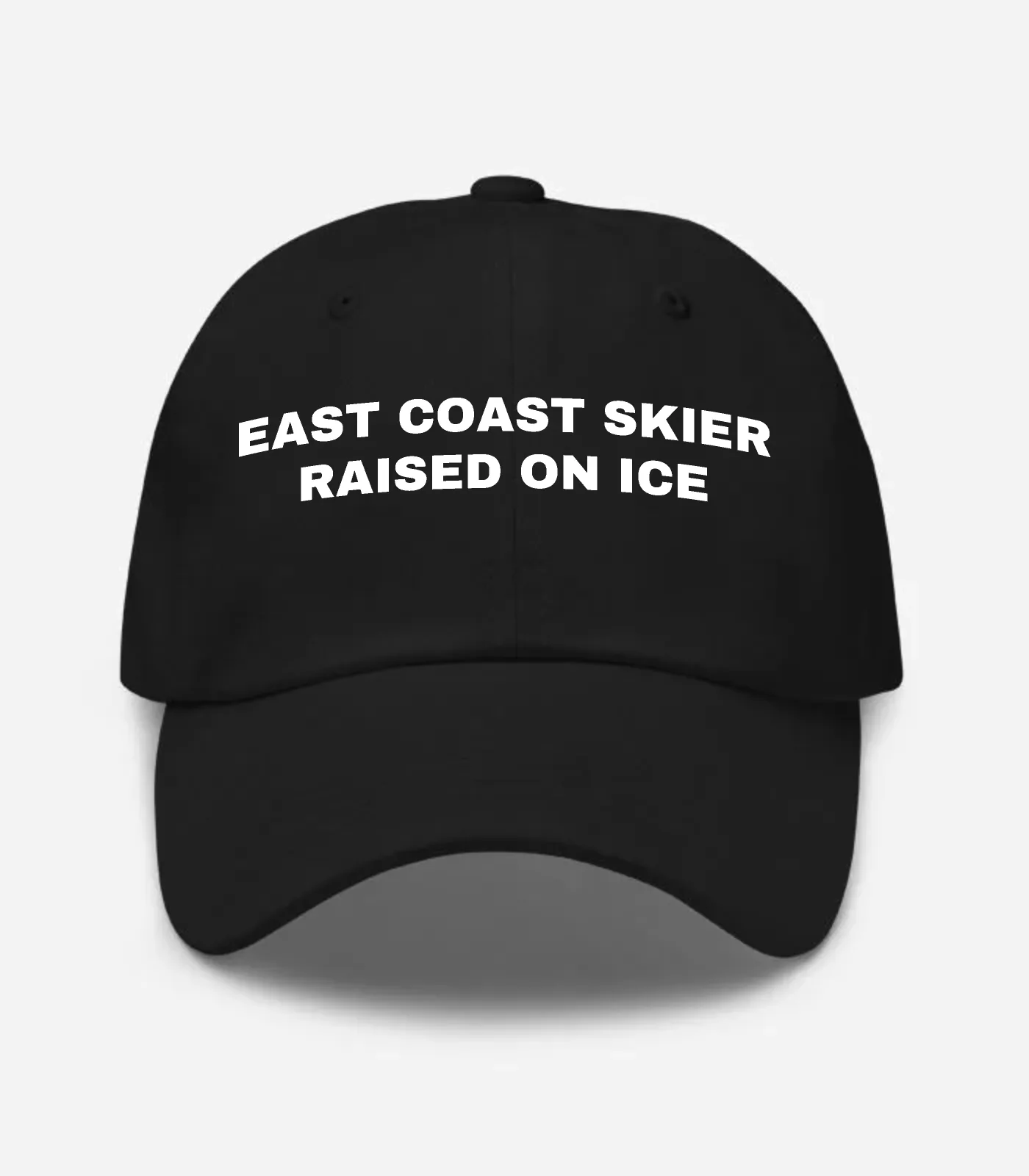 East Coast Skier Raised On Ice Hat - Black