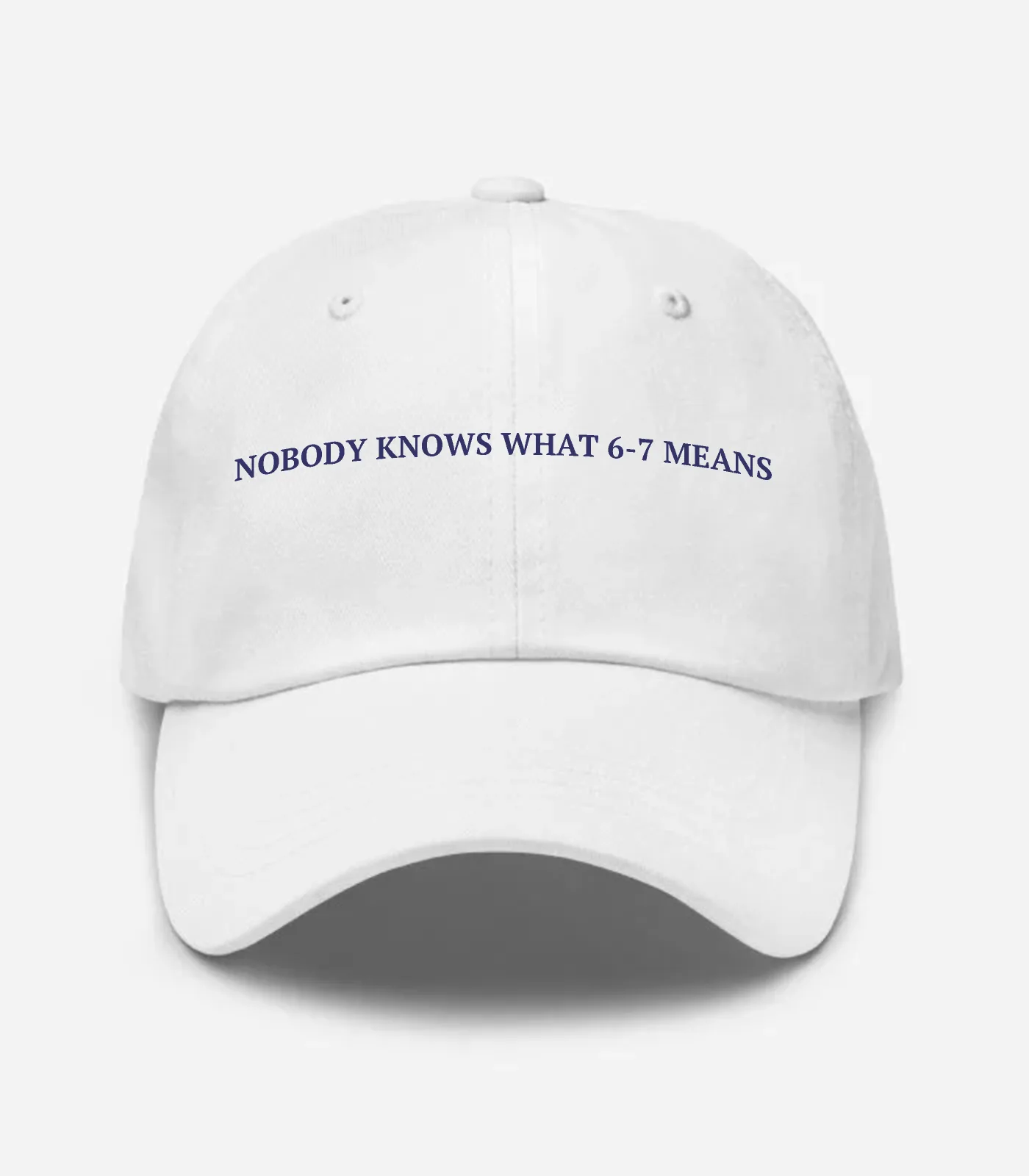Nobody Knows What 6-7 Means Hat