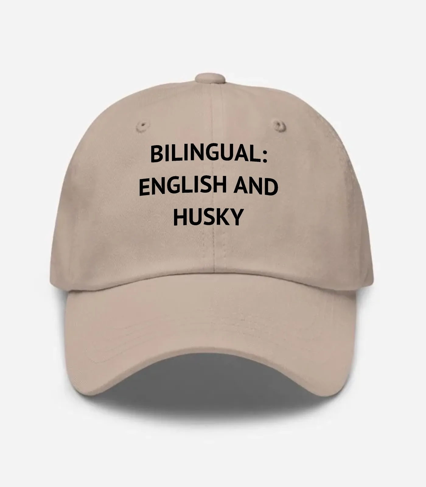 Bilingual: English And Husky Hat