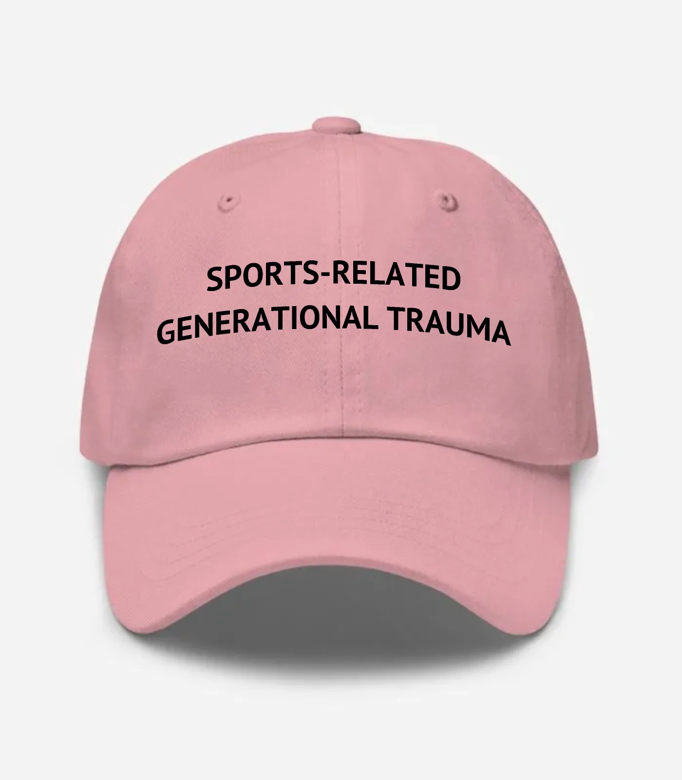 Sports-related Generational Trauma Hat - Pink