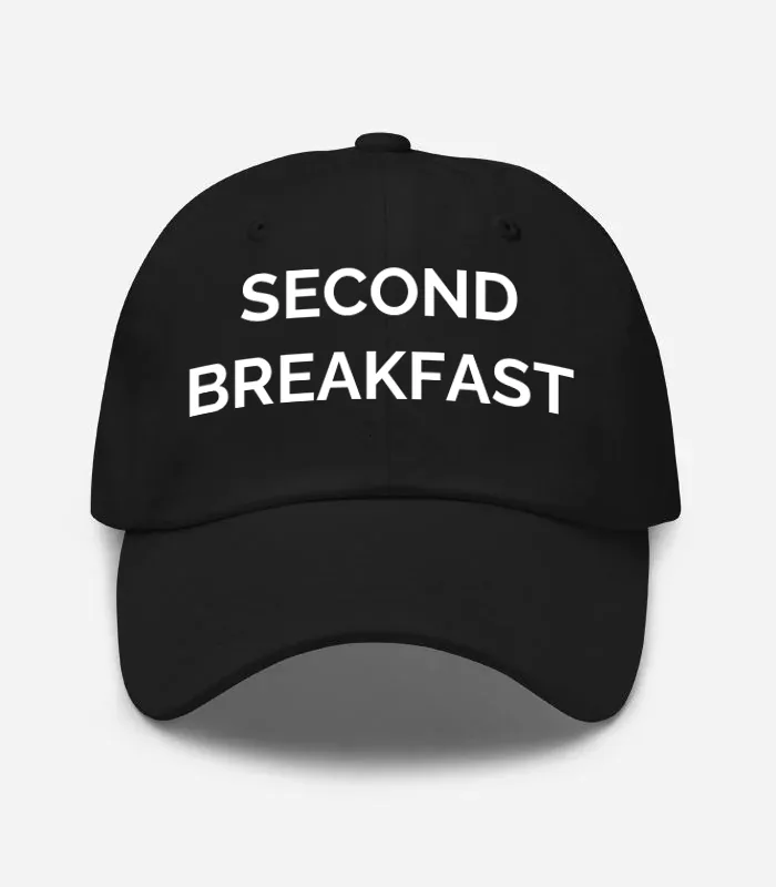 Second Breakfast Hat - Black