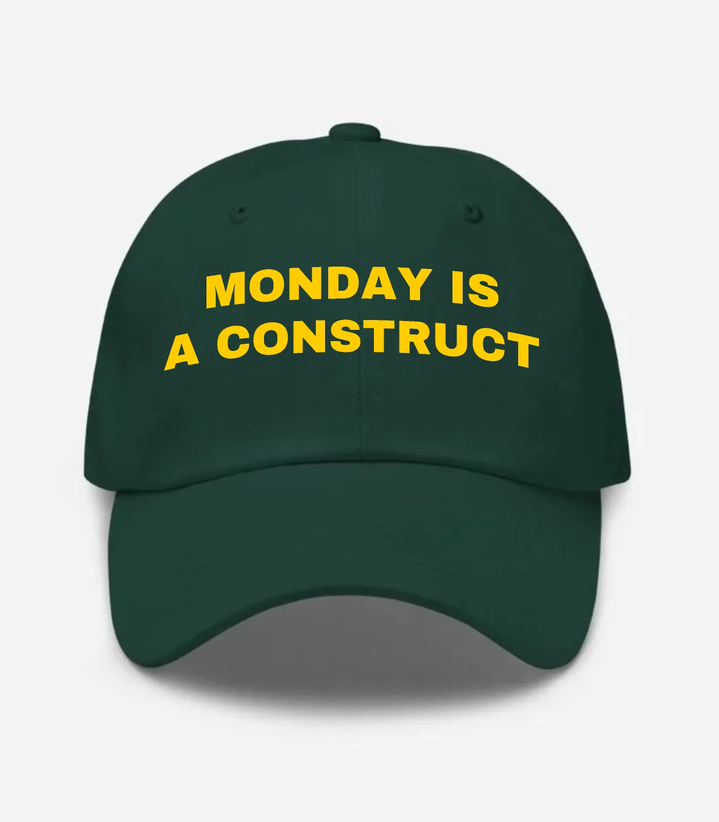 Monday Is A Construct Hat - Spruce