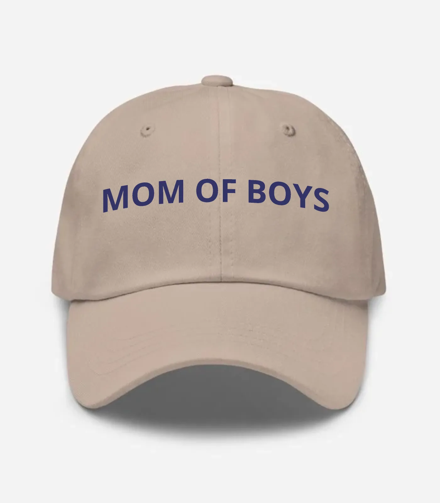 Mom Of Boys Hat - Stone