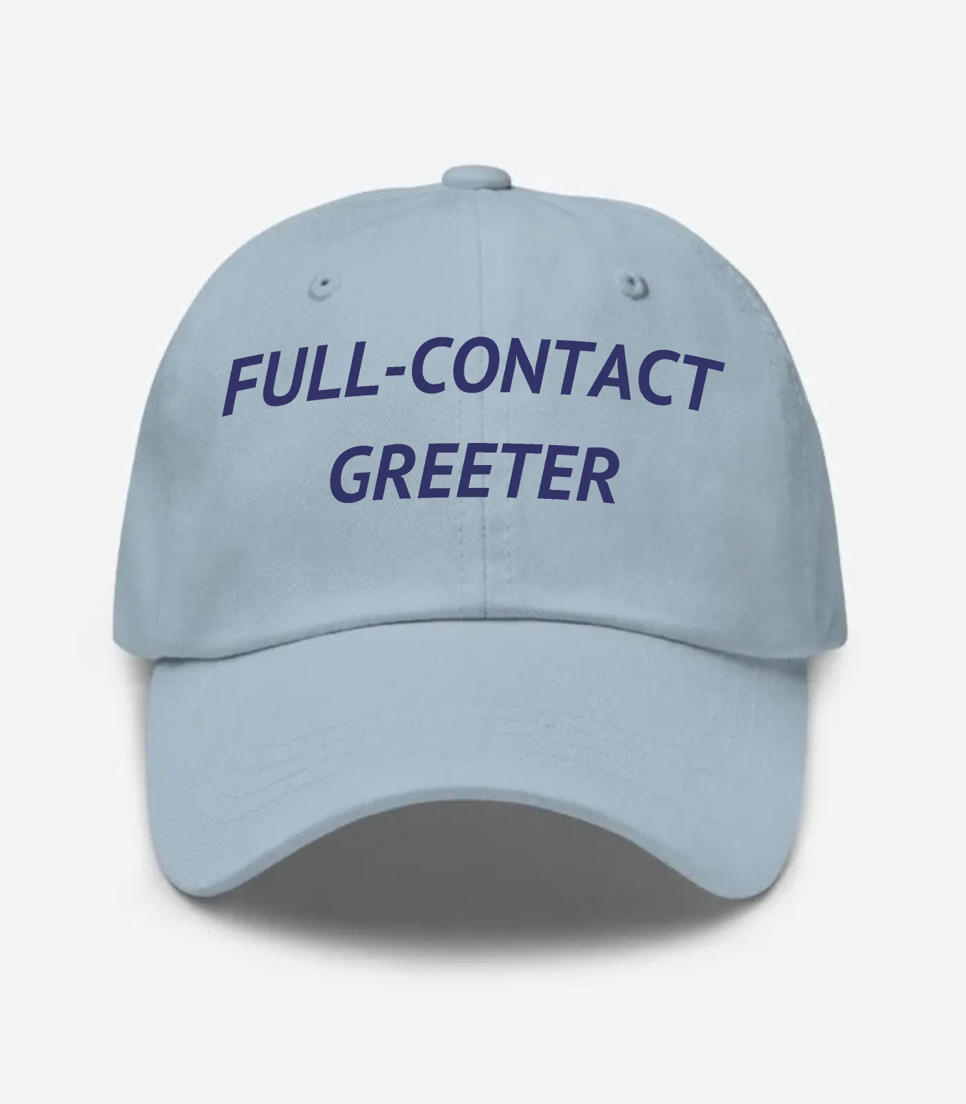 Full-contact Greeter Hat - Light Blue
