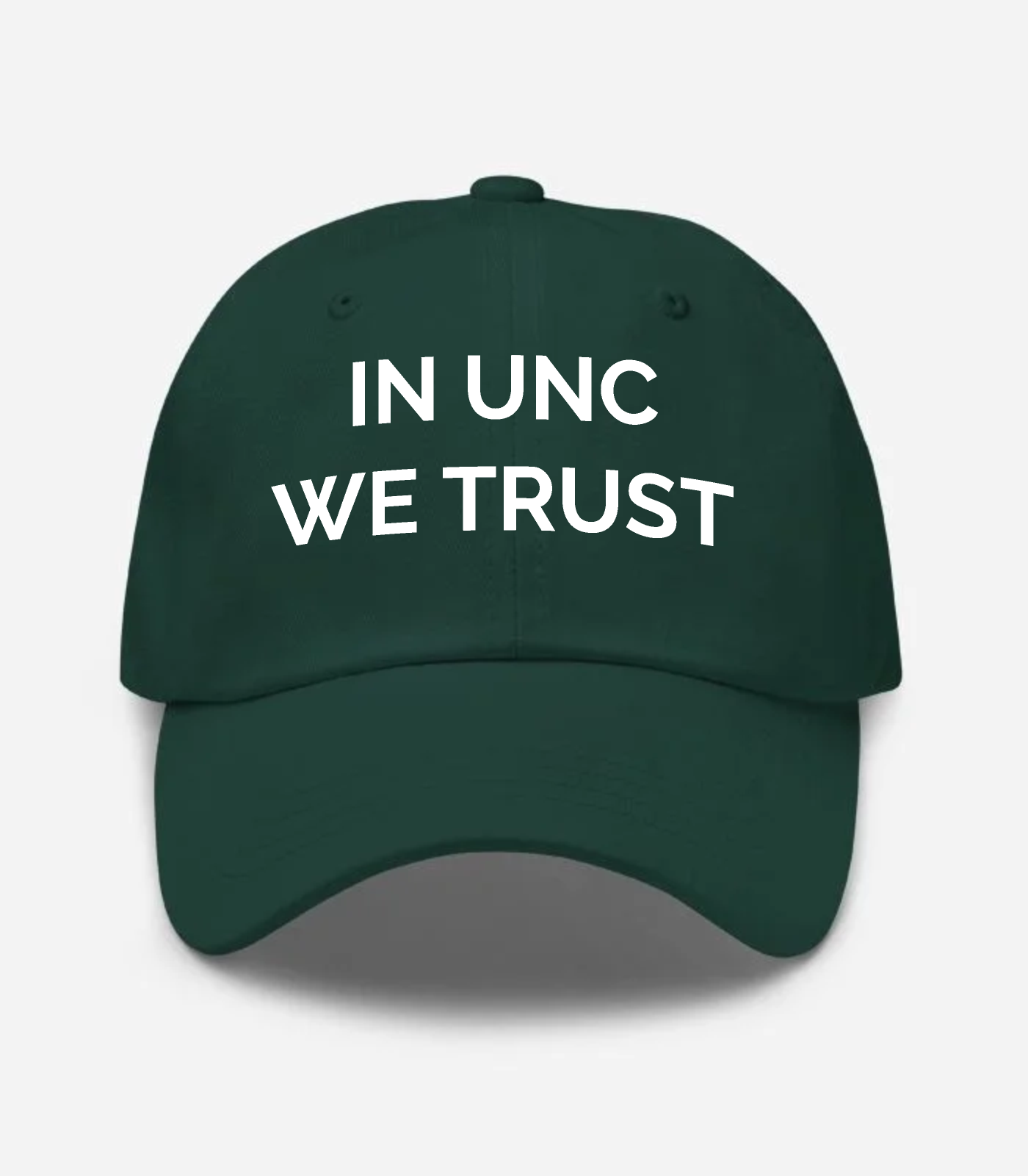 In Unc We Trust Hat - Spruce